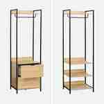 Czarny zestaw szaf modułowych z 5 jednostkami, szer. 360 x gł. 48 x wys. 190 Photo7 Czarny zestaw szaf modułowych z 5 jednostkami, szer. 360 x gł. 48 x wys. 190 Photo7