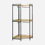 Czarny zestaw szaf modułowych z 5 jednostkami, szer. 360 x gł. 48 x wys. 190 Photo6 Czarny zestaw szaf modułowych z 5 jednostkami, szer. 360 x gł. 48 x wys. 190 Photo6