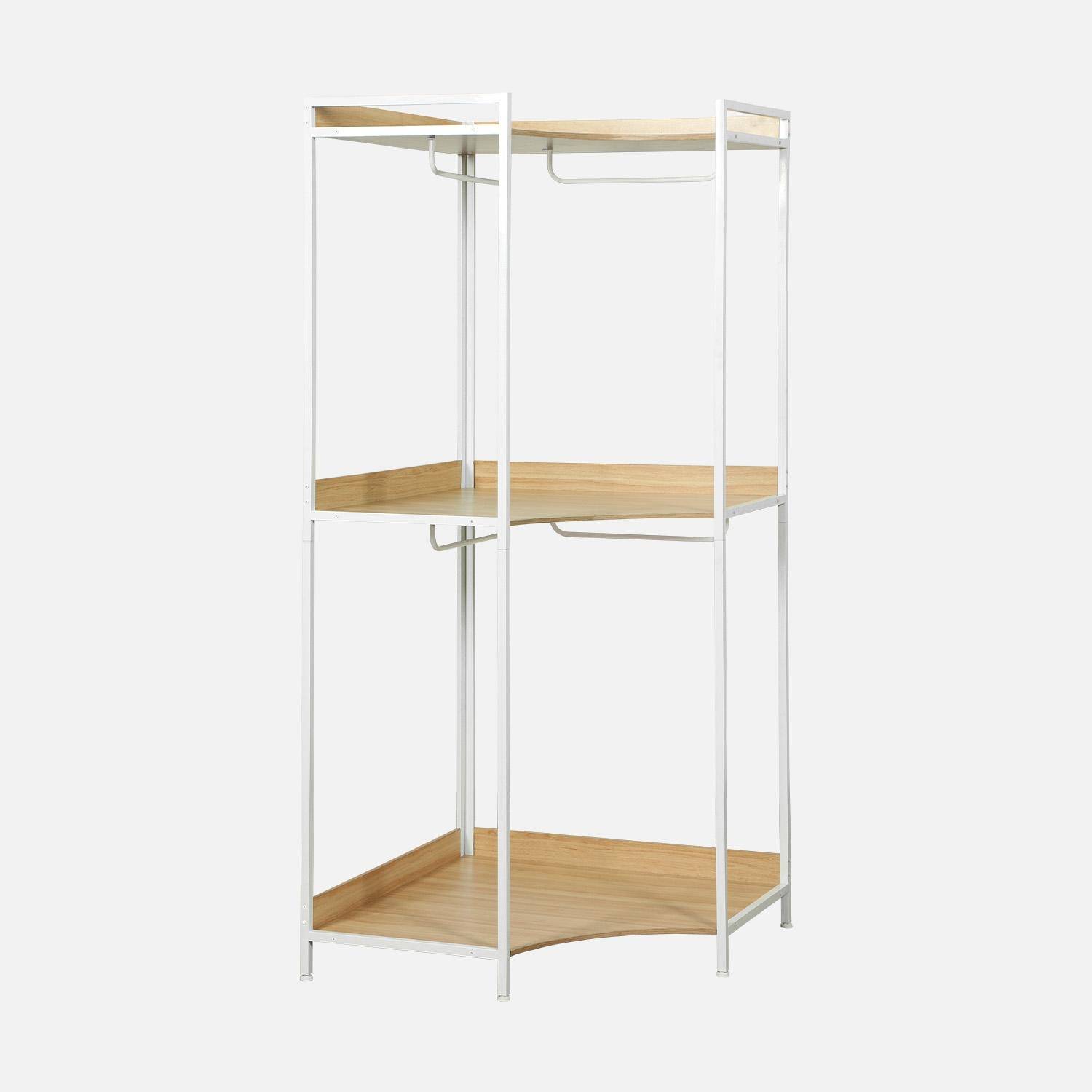 Witte kledingkast met 5 elementen, B 360 x D 48 x H 190 Photo2