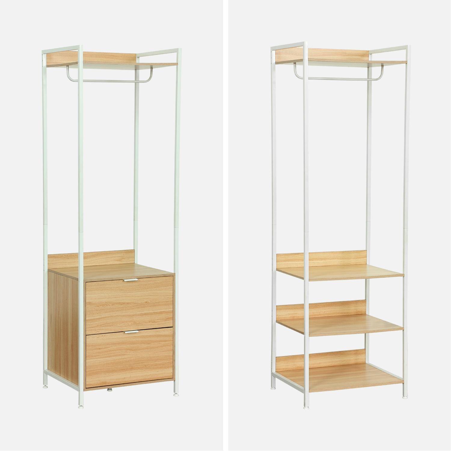 Witte kledingkast met 5 elementen, B 360 x D 48 x H 190 Photo6