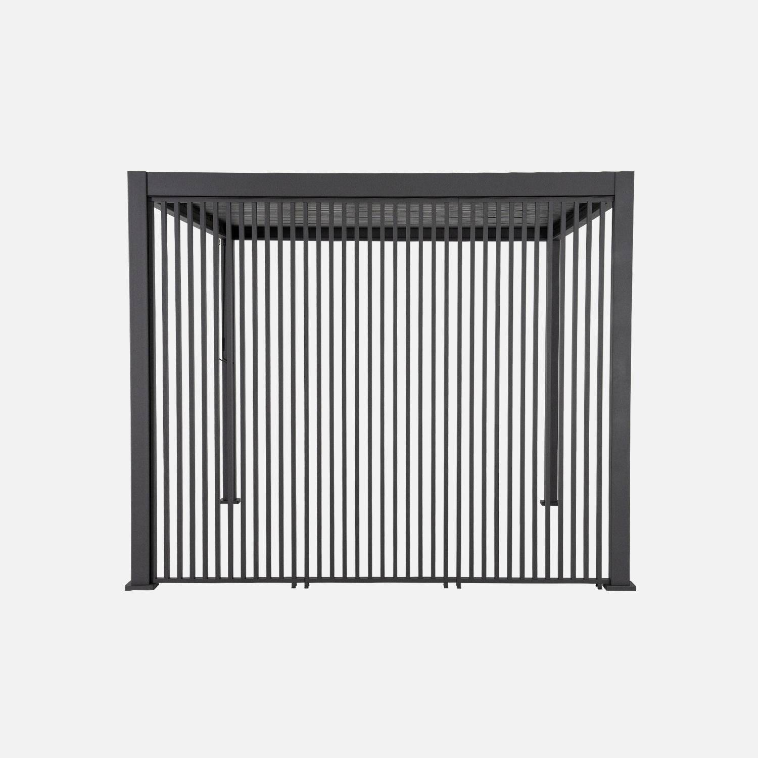 Triomphe verticaal rolgordijn 4m, aluminium, antraciet Photo4