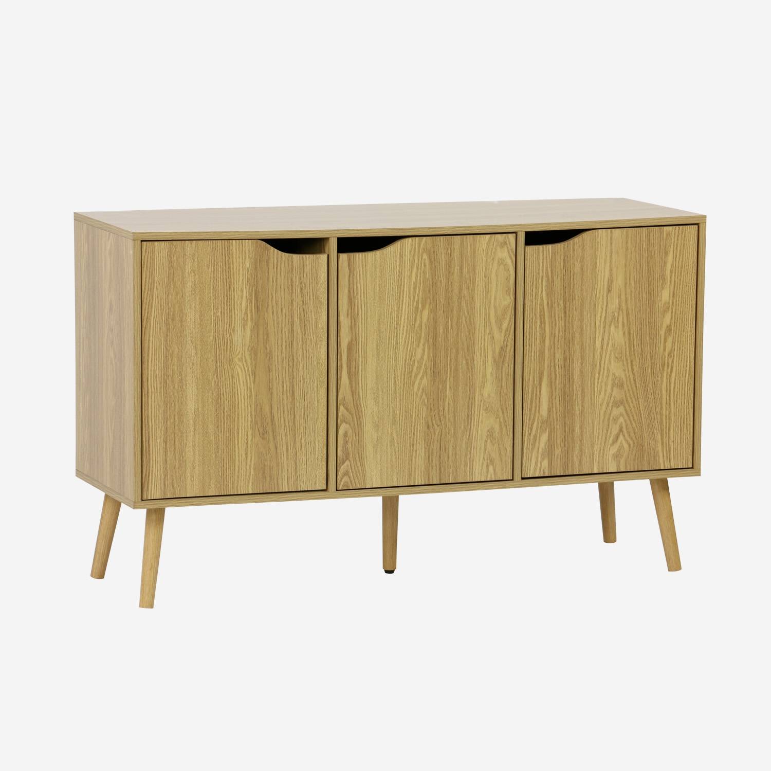 Sideboard in Eschenoptik, 120 cm