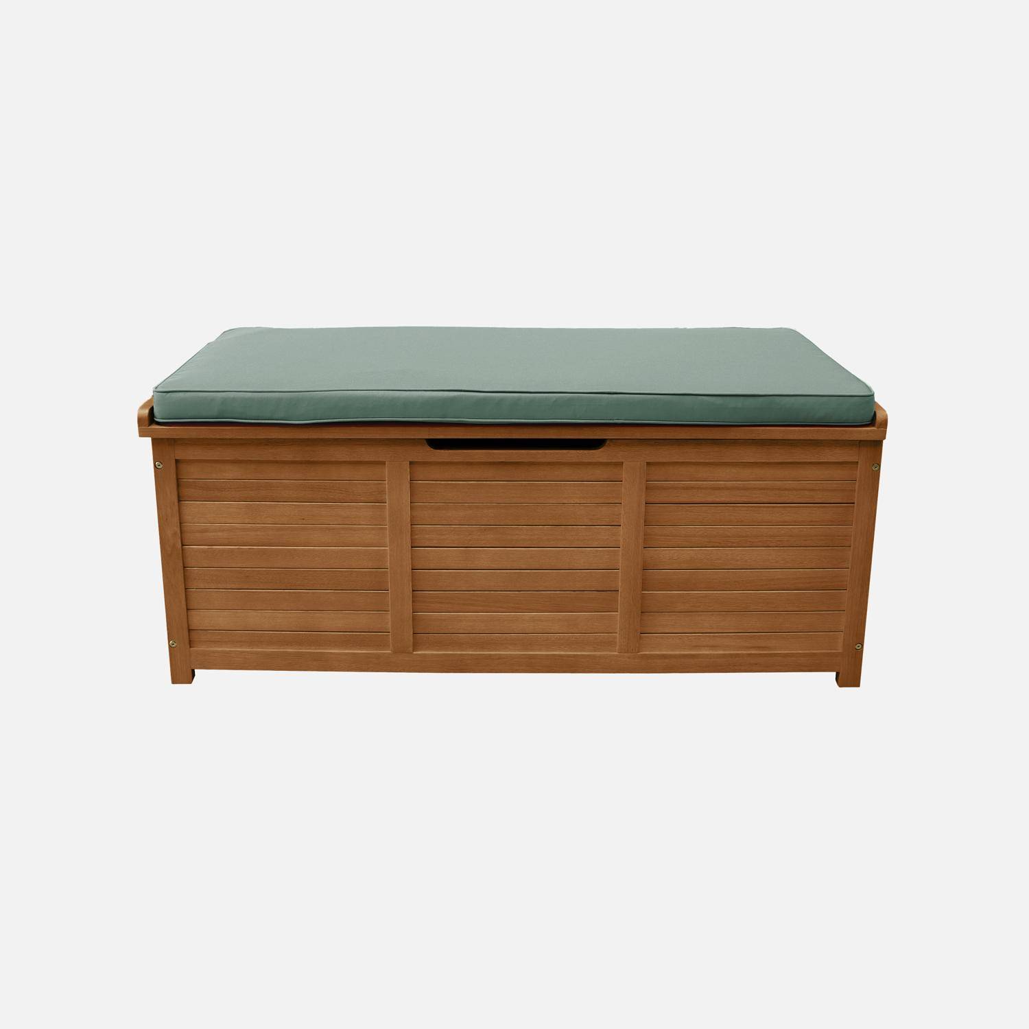 Jardinera de madera 200L con gatos, Caja, Madera, 125x60x96 cm Photo4
