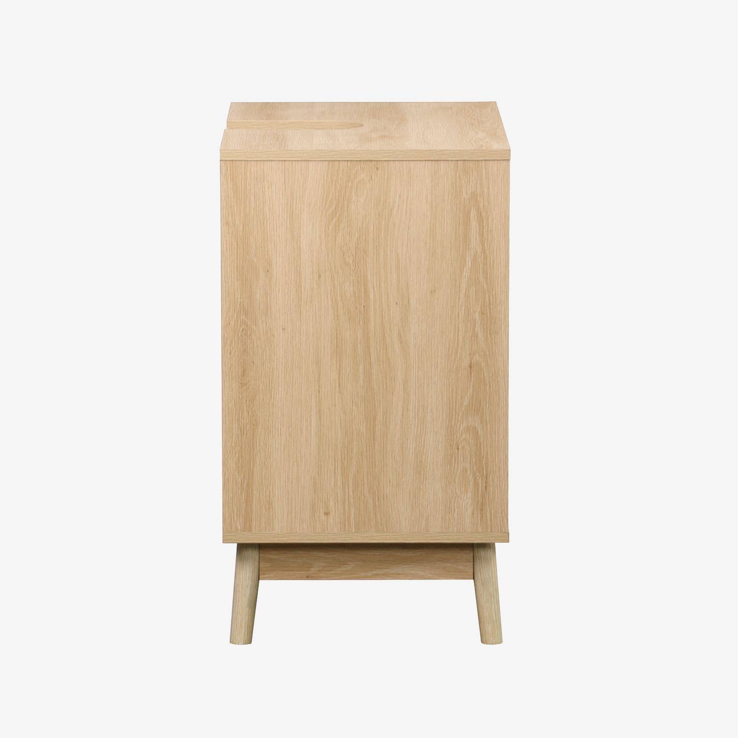 Mobile sottolavabo, Linear, Marrone naturale, 65x40x70 cm Photo5