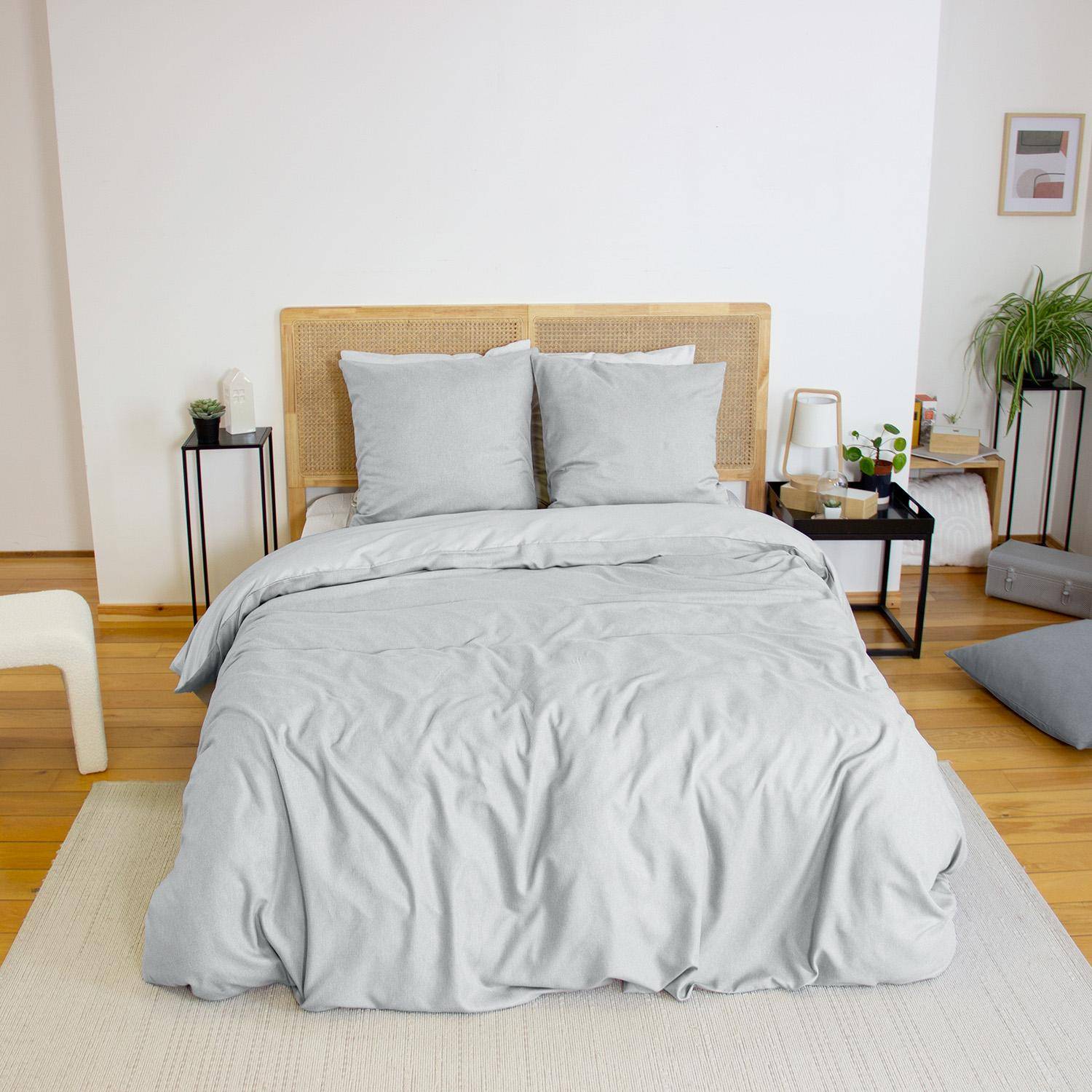 Beddengoed ESPIGA askleurig 2-persoons, omkeerbaar, bi-materiaal, 240 x 220 cm,sweeek,Photo1