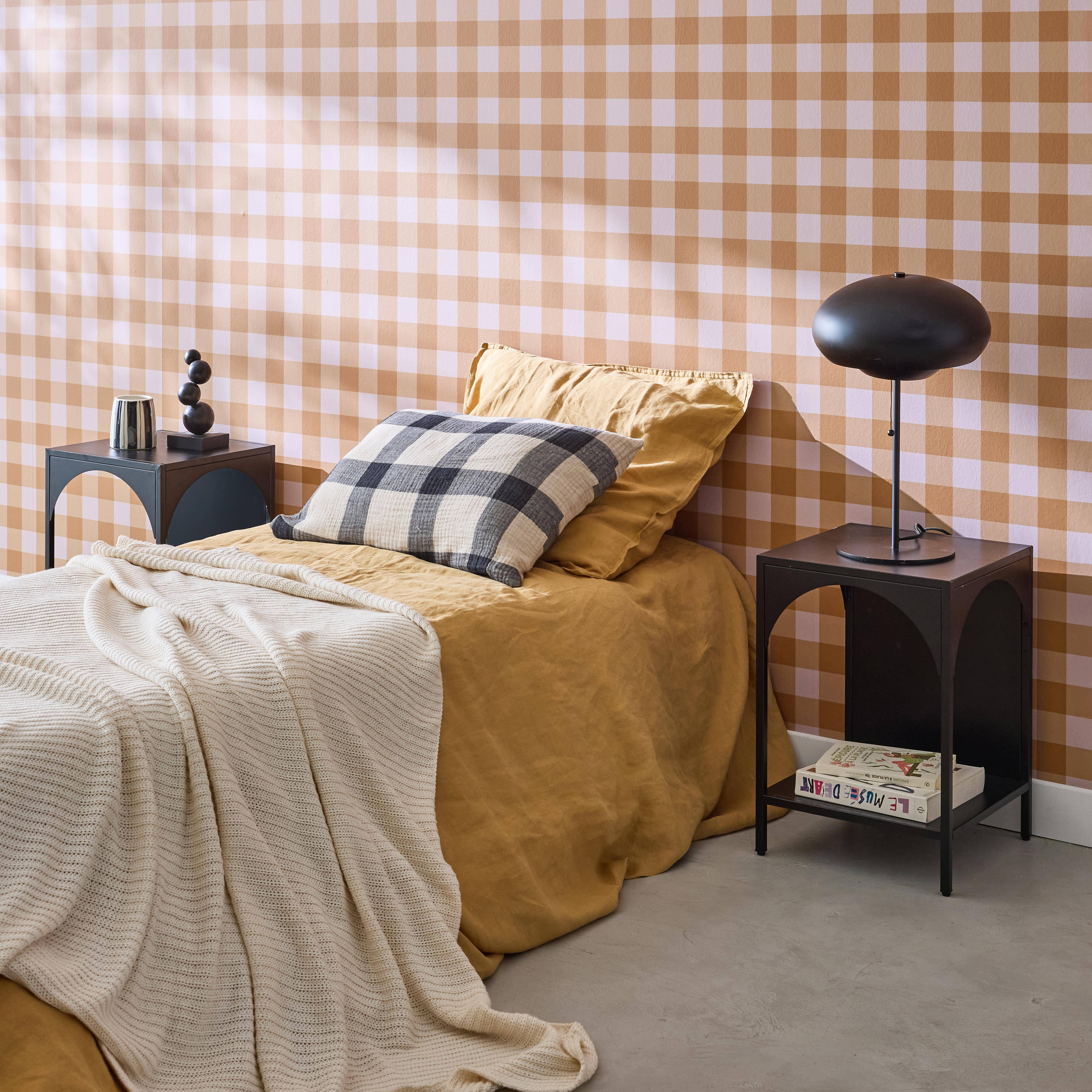Relaxdays Comodini con Cassetti Camera da Letto, Set 2 Tavolini