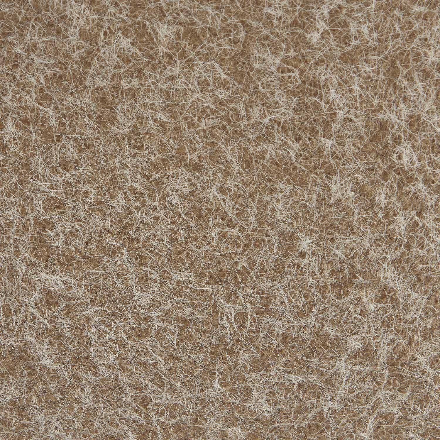 Chauffeuse tissu effet alpaca 1 place, beige, style contemporain, L 91 x P 105 x H 72cm Photo6