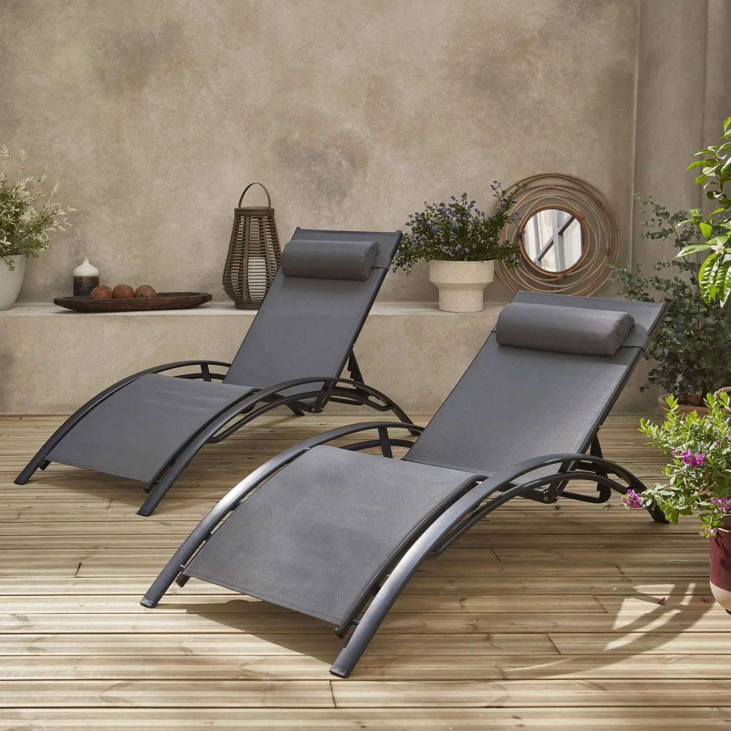 Sun Loungers Deckchairs Best Prices sweeek (Alice's Garden)