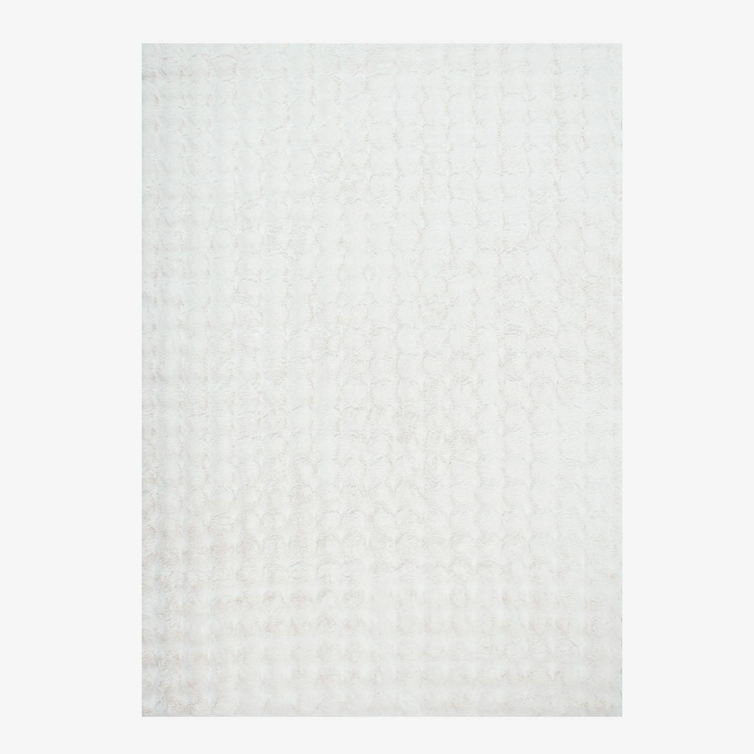 Tappeto da interno bubble bianco, Bumpy, Bianco, 150x80x1.9 cm Photo3