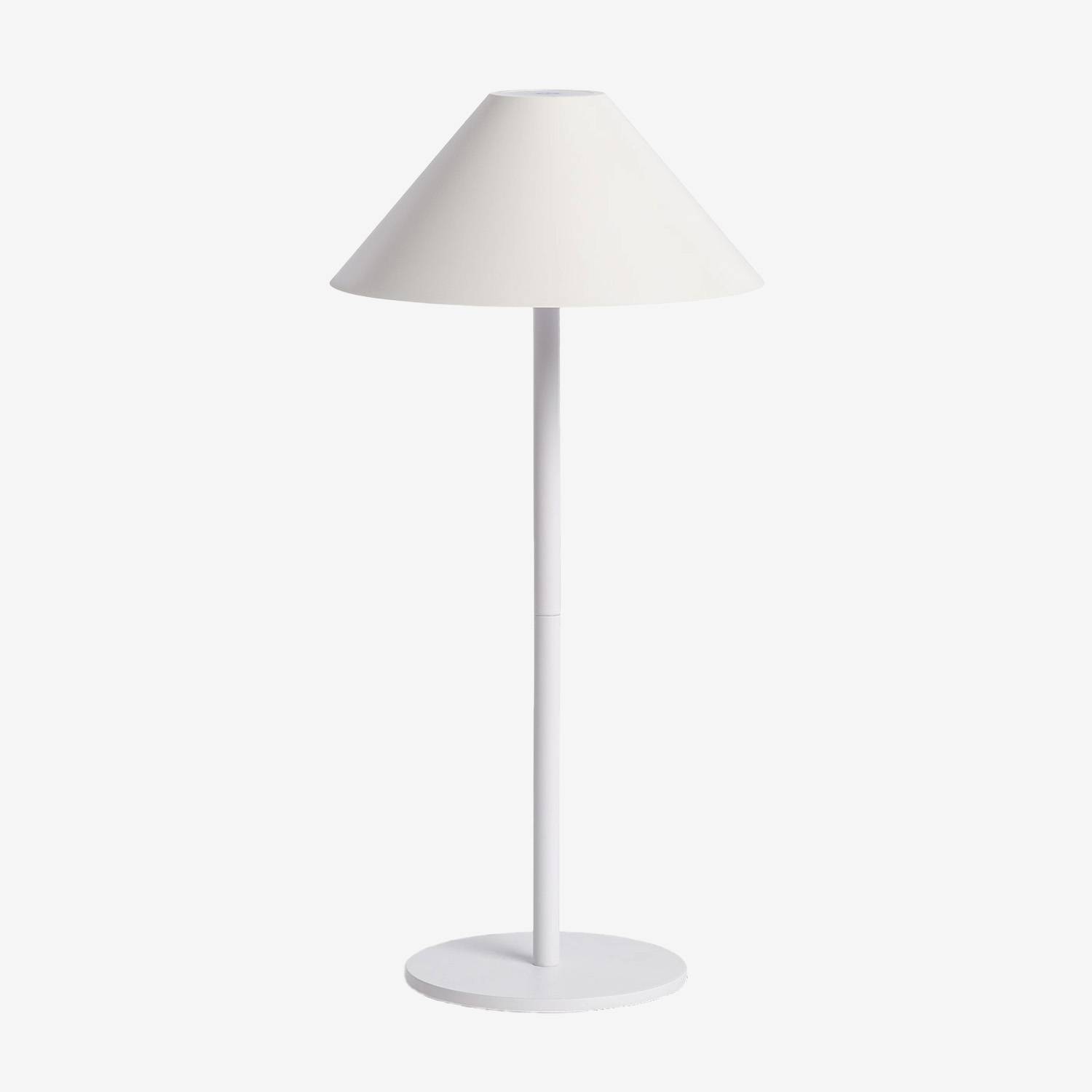 Lampe à poser intérieur/extérieur LED sans fil blanc