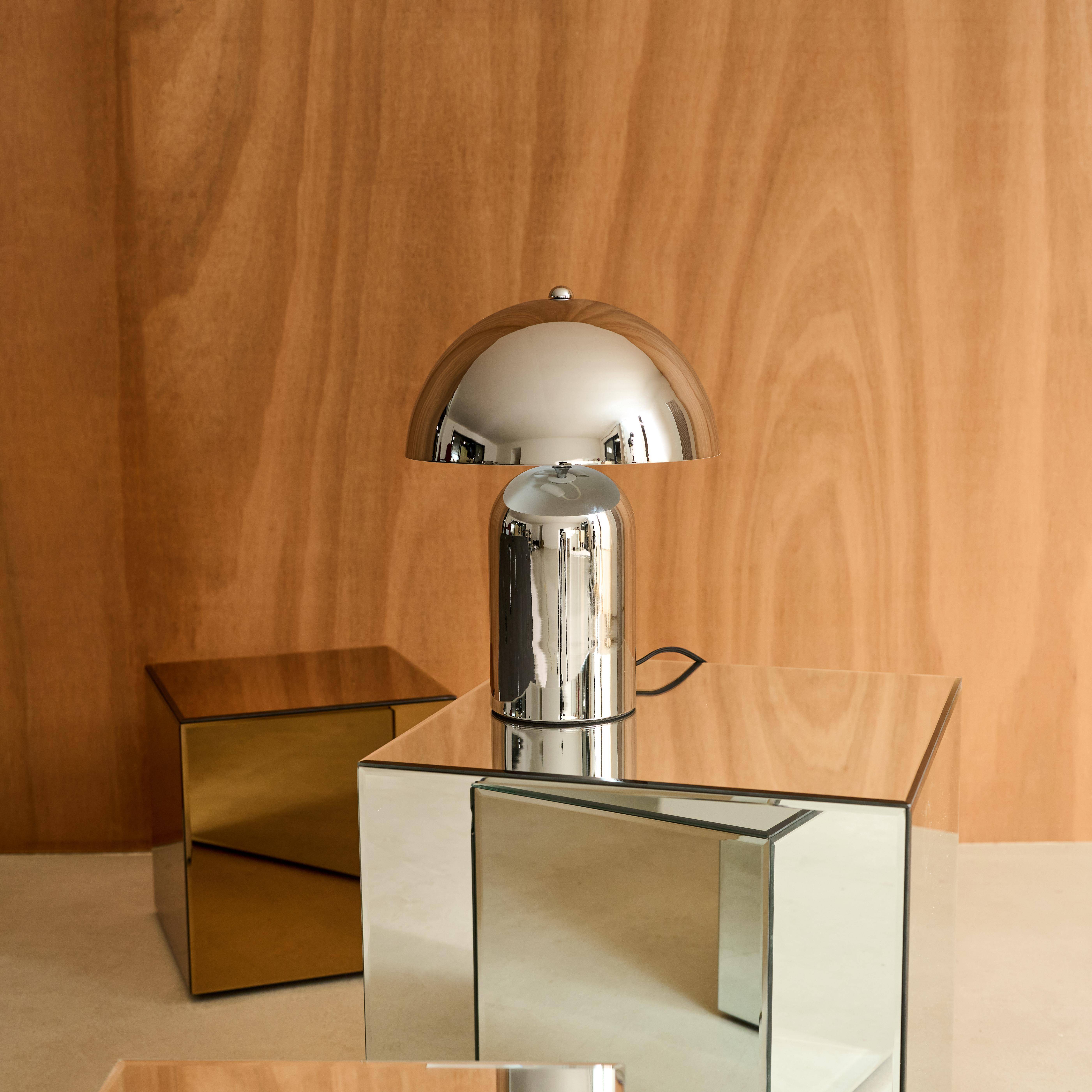 Lampa stołowa do wnętrza, metal chromowany Ø 25 cm - Marco,sweeek,Photo1