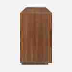 Komoda do przechowywania w kolorze drewna orzechowego 6 szuflad dł. 120 x gł. 43 x wys. 75 cm - Kuba Photo6 Komoda do przechowywania w kolorze drewna orzechowego 6 szuflad dł. 120 x gł. 43 x wys. 75 cm - Kuba Photo6