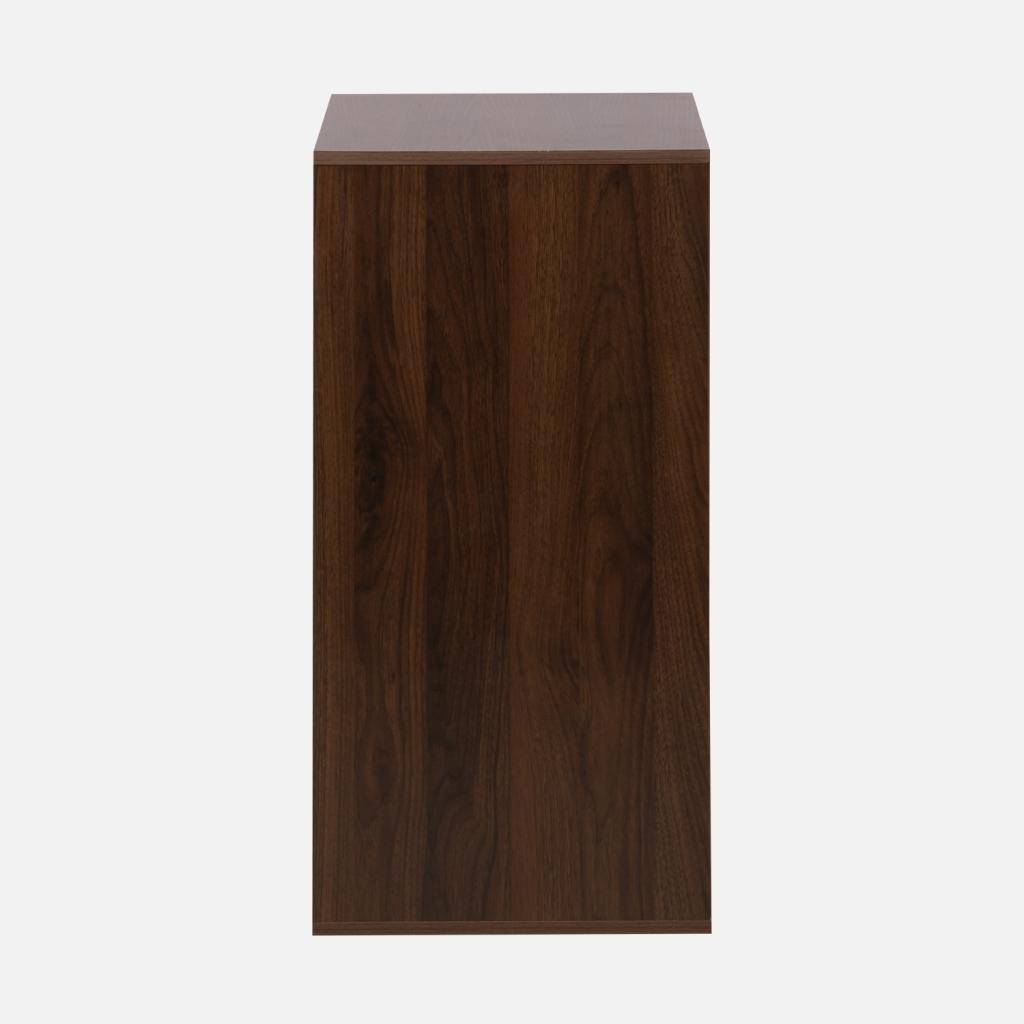 Kommode Aufbewahrungsmodul nussbaumfarbenes Holzdekor 3 Schubladen B 70 x T 35 x H 70 cm - Kompo Photo5