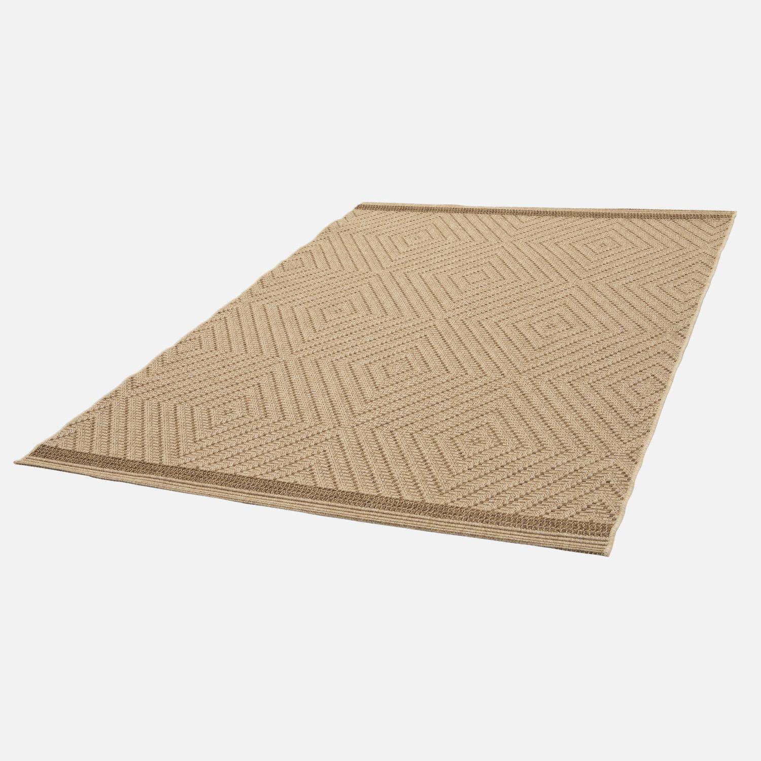 Teppich für In-/Outdoor mit Jute-Look, naturfarben 120x170 cm - Douglas Photo2