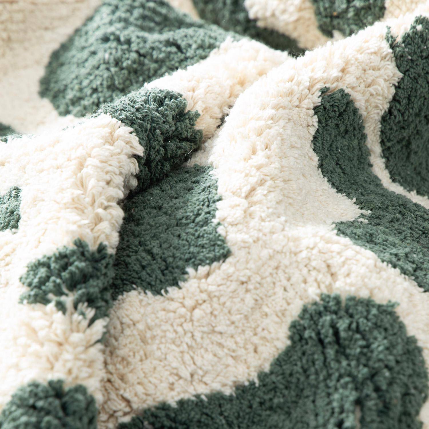 Alfombra interior con flecos diseño moteado , Glen, 230x160x1 cm,sweeek,Photo3