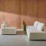 Sofá modular en tejido borreguito, 3 plazas, Bao, Crema, 180x90x74 cm Photo4 Sofá modular en tejido borreguito, 3 plazas, Bao, Crema, 180x90x74 cm Photo4