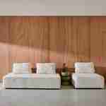Sofá modular en tejido borreguito, 3 plazas, Bao, Crema, 180x90x74 cm Photo3 Sofá modular en tejido borreguito, 3 plazas, Bao, Crema, 180x90x74 cm Photo3