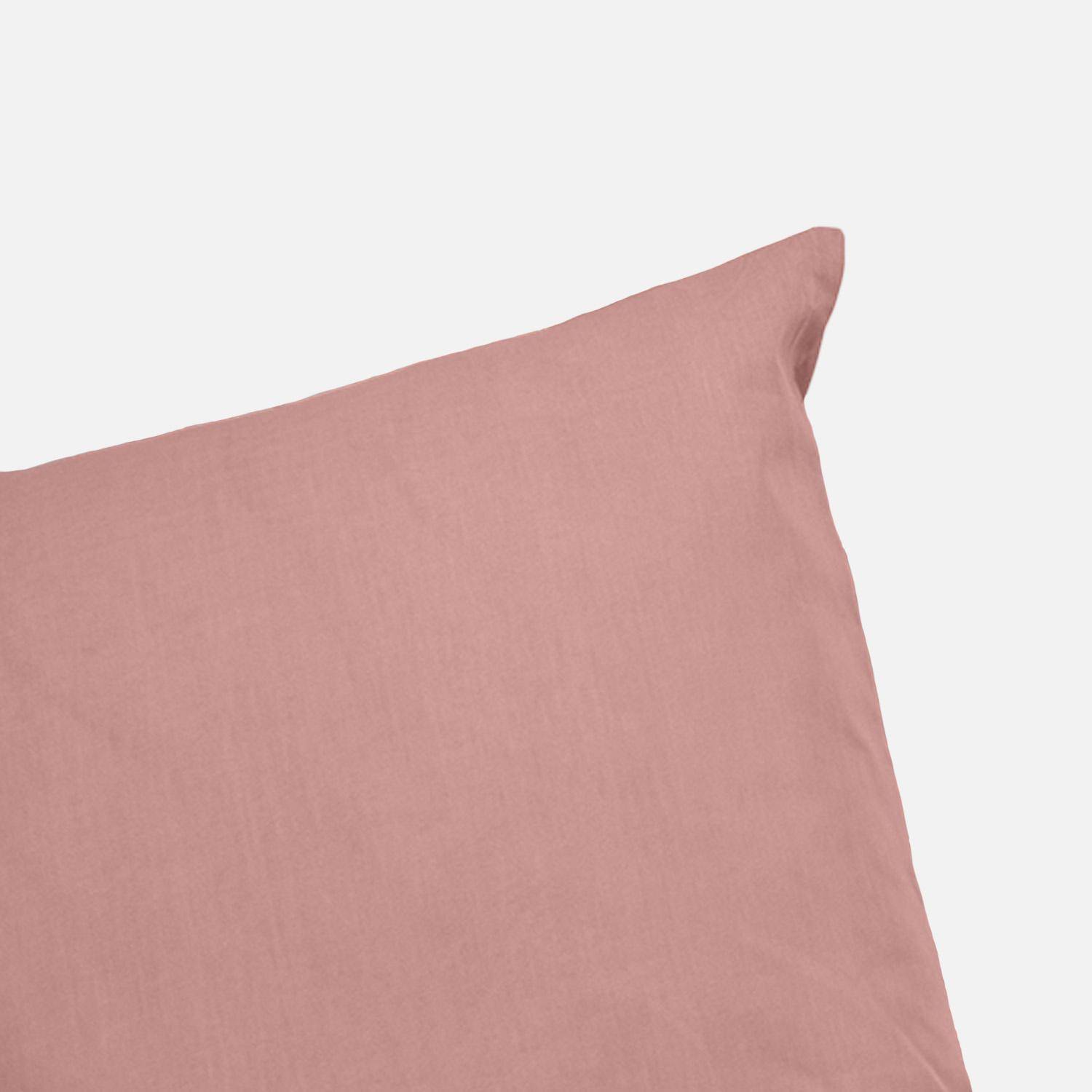 Juego de funda nórdica de algodón rosa , Skala, 220x240x0.5 cm Photo3