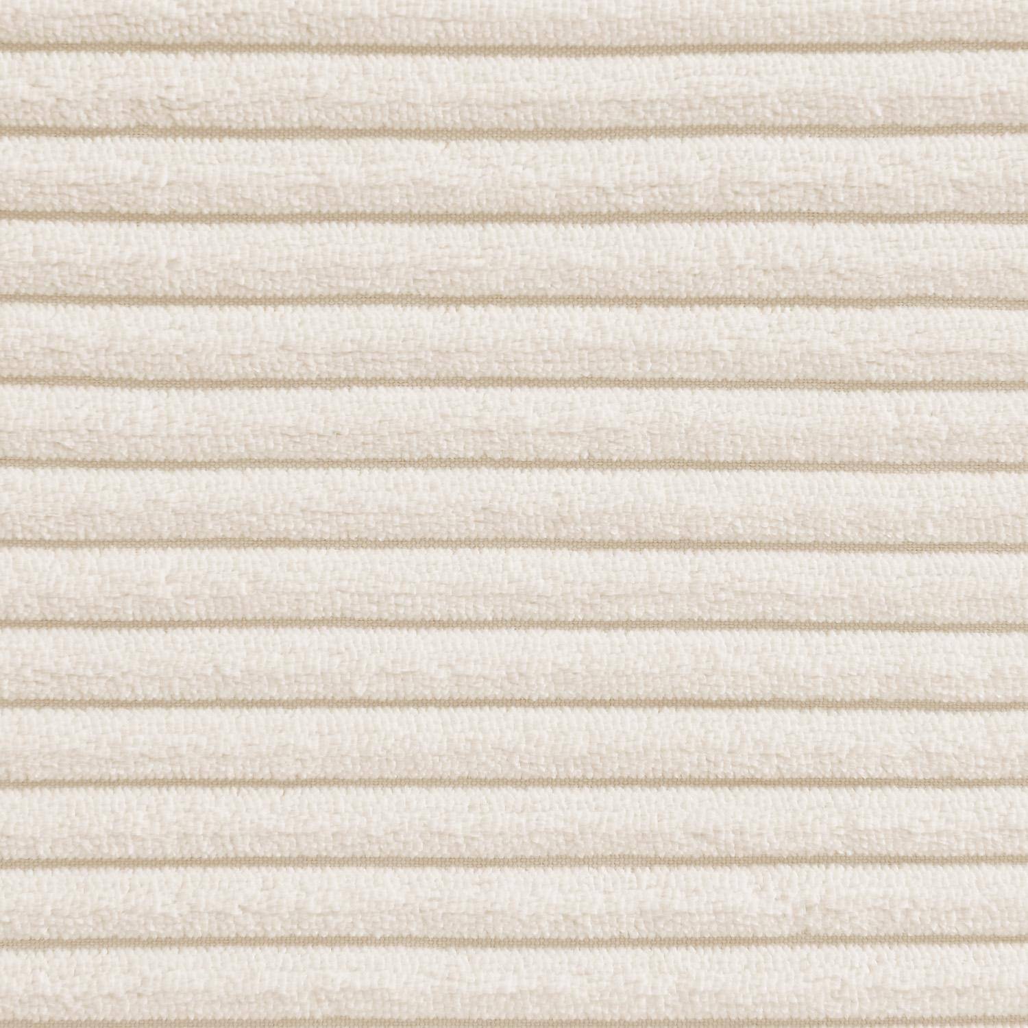 Sessel ohne Armlehne mit Cordbezug 1 Person cremefarben B 91 x T 105 x H 72 cm - Sokol Photo7