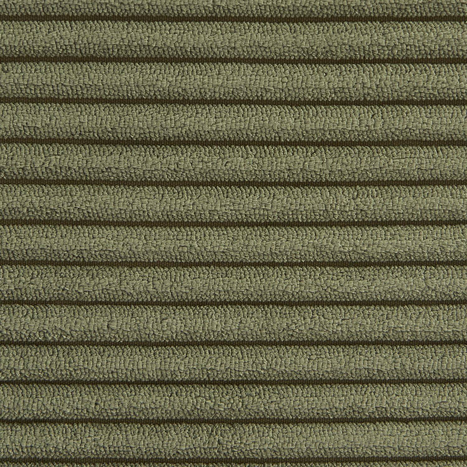 Sessel ohne Armlehne mit Cordbezug 1 Person khaki B 91 x T 105 x H 72 cm - Sokol Photo8