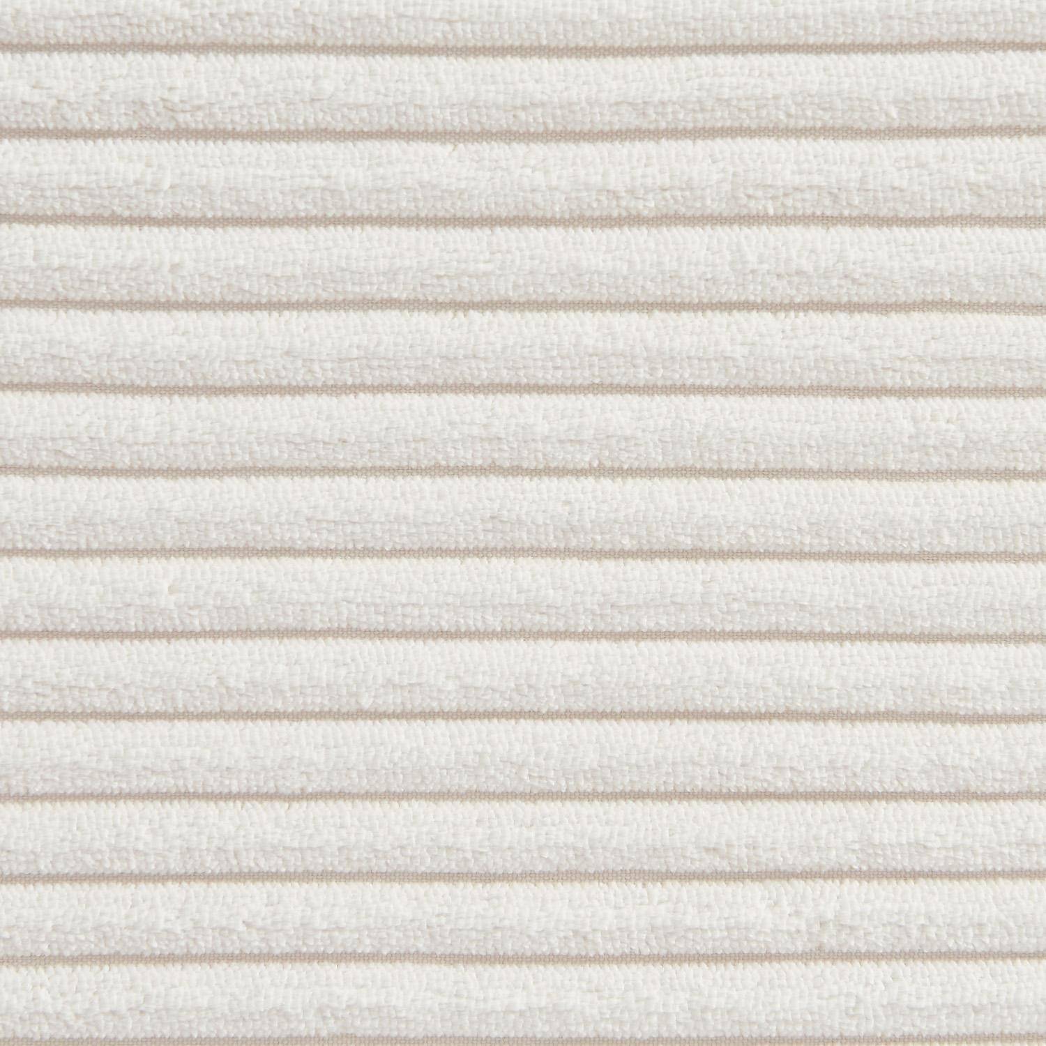 Poltrona senza braccioli a coste 2 posti, Sokol velluto, Crema, 91x105x72 cm,sweeek,Photo5