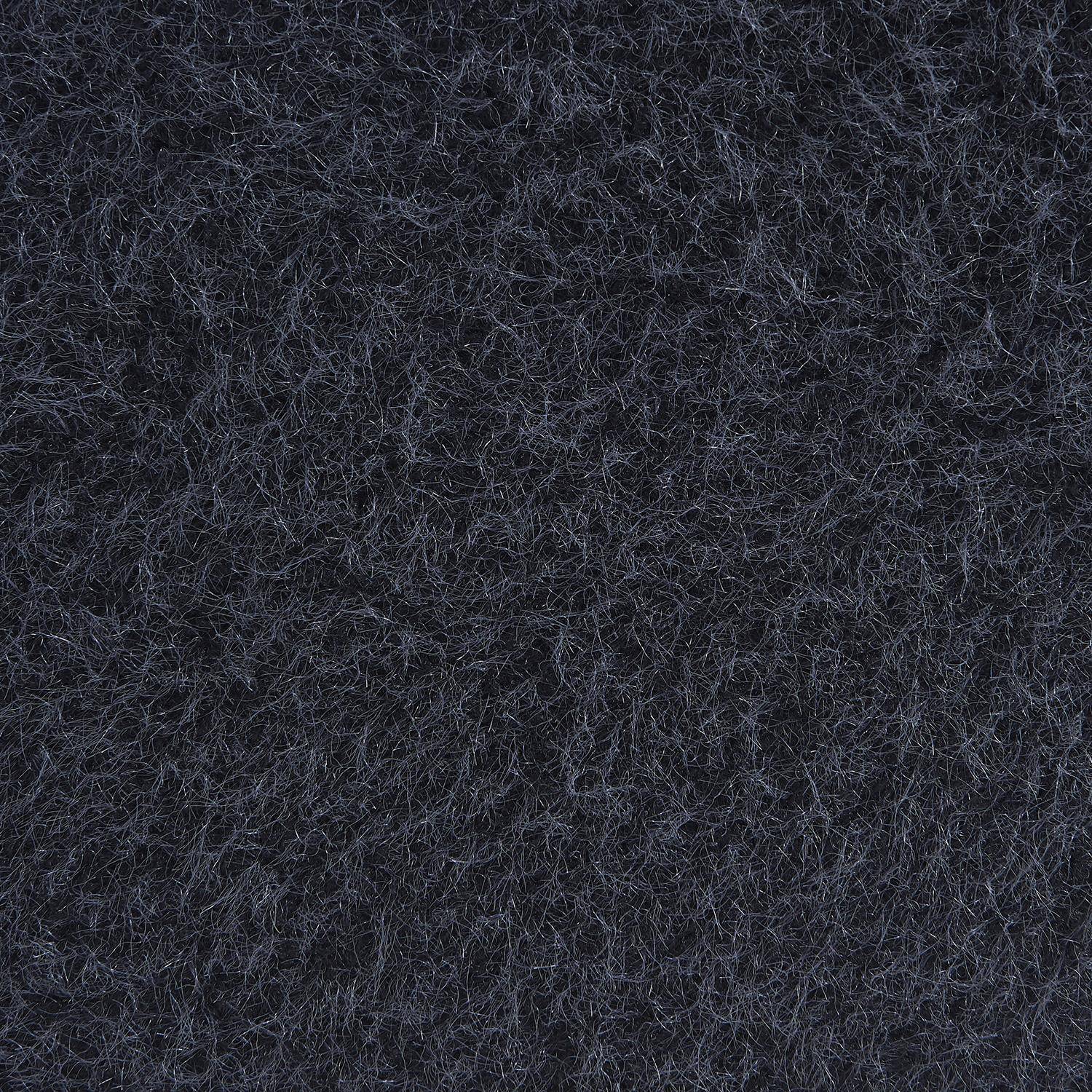 Chauffeuse tissu effet alpaca 3 places, bleu nuit, style contemporain, L 91 x P 105 x H 72cm Photo7
