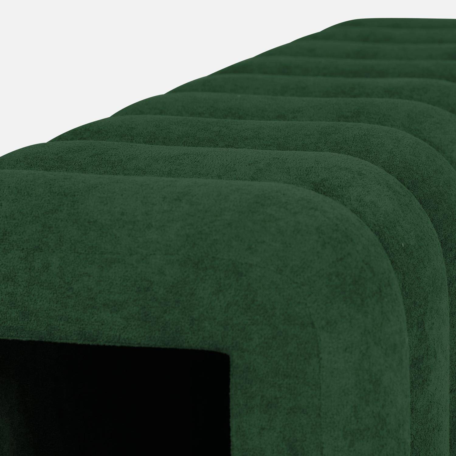 Panca, fine letto contemporaneo tessuto, Ito, 114x40x45 cm Photo3