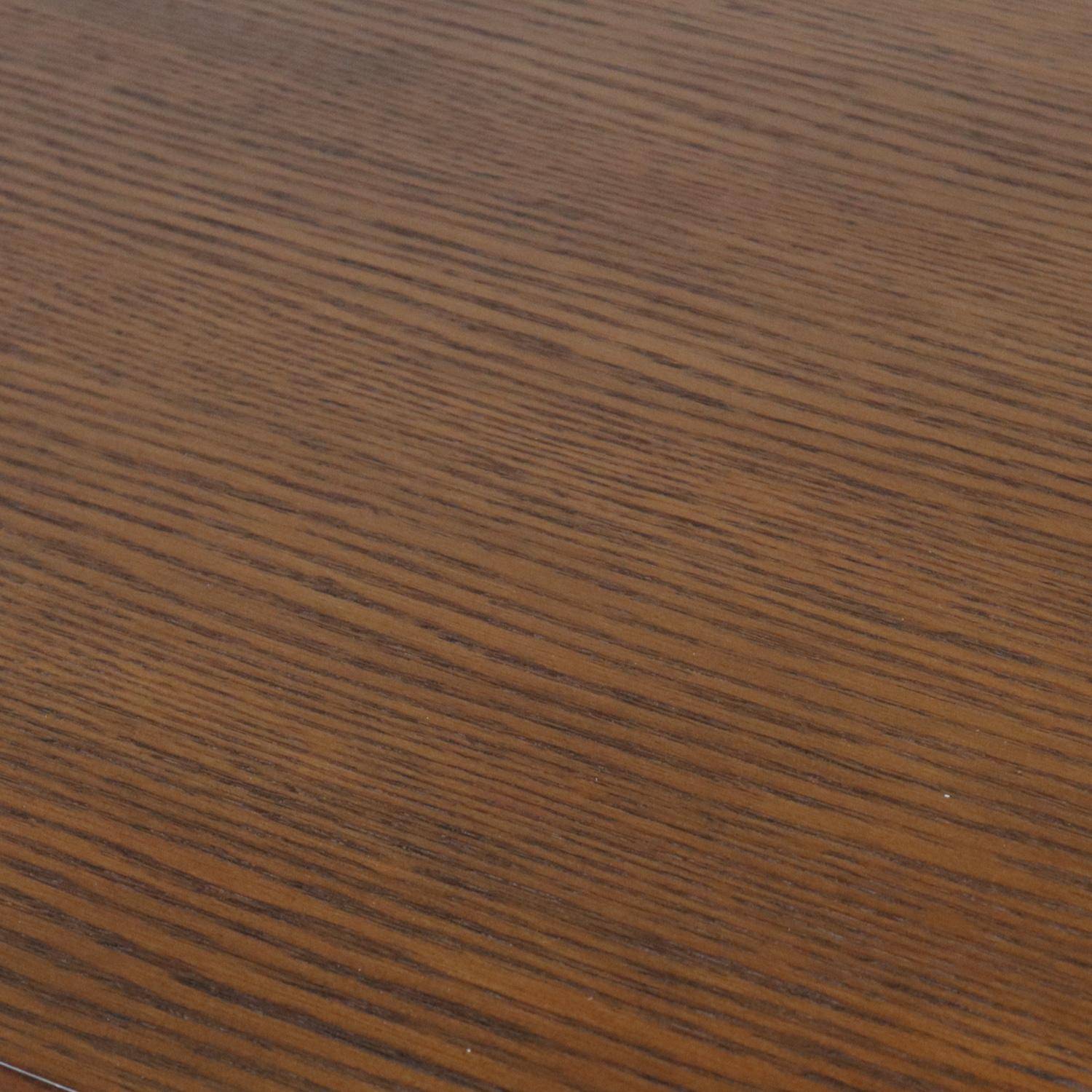 Mesa de comedor rectangular madera, 6 plazas Nogal - 180x100x75 cm,sweeek,Photo6