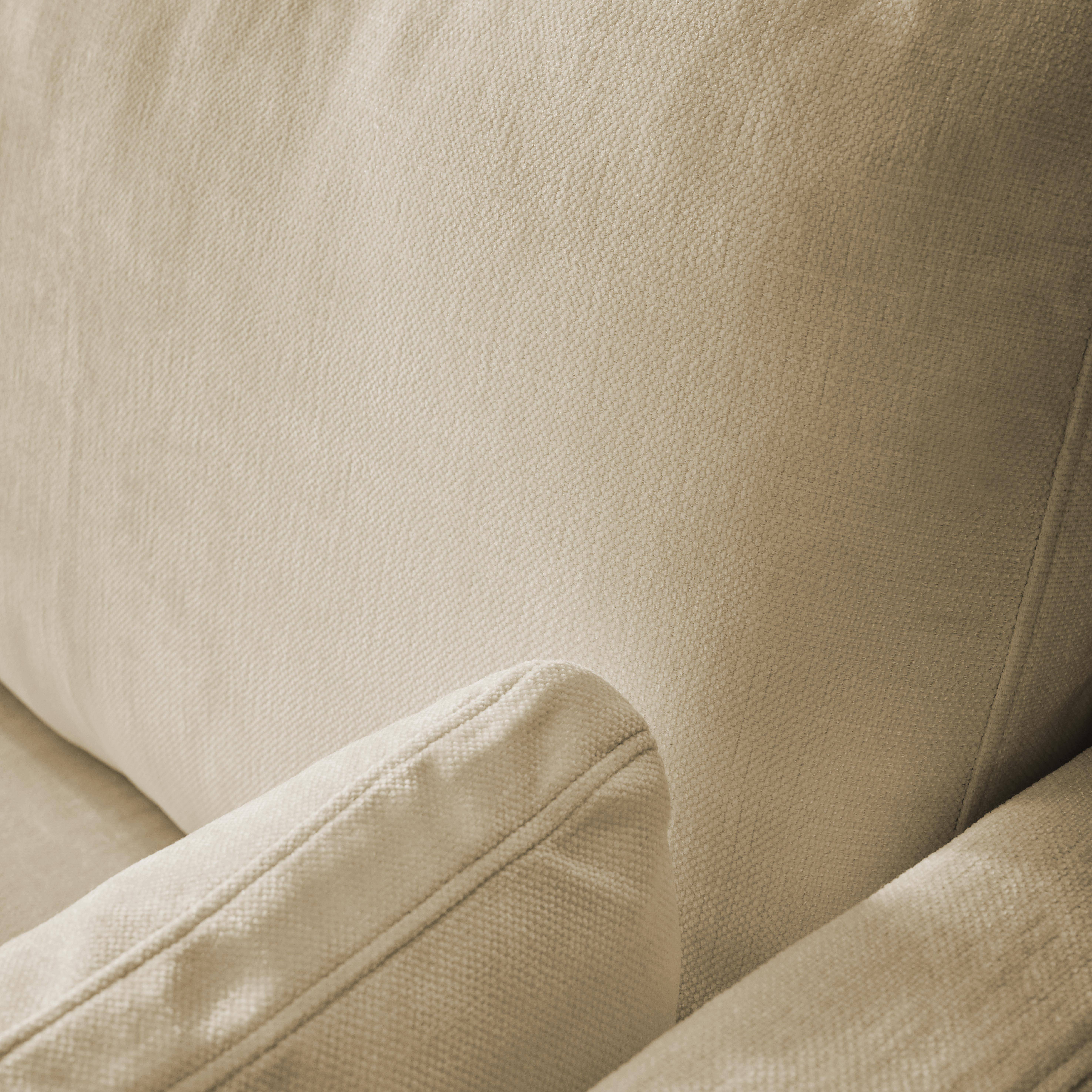 Dwuosobowa sofa z zdejmowanym pokrowcem, beżowa tkanina, dł. 198 x gł. 88 x wys. 85 cm – Neo,sweeek,Photo5