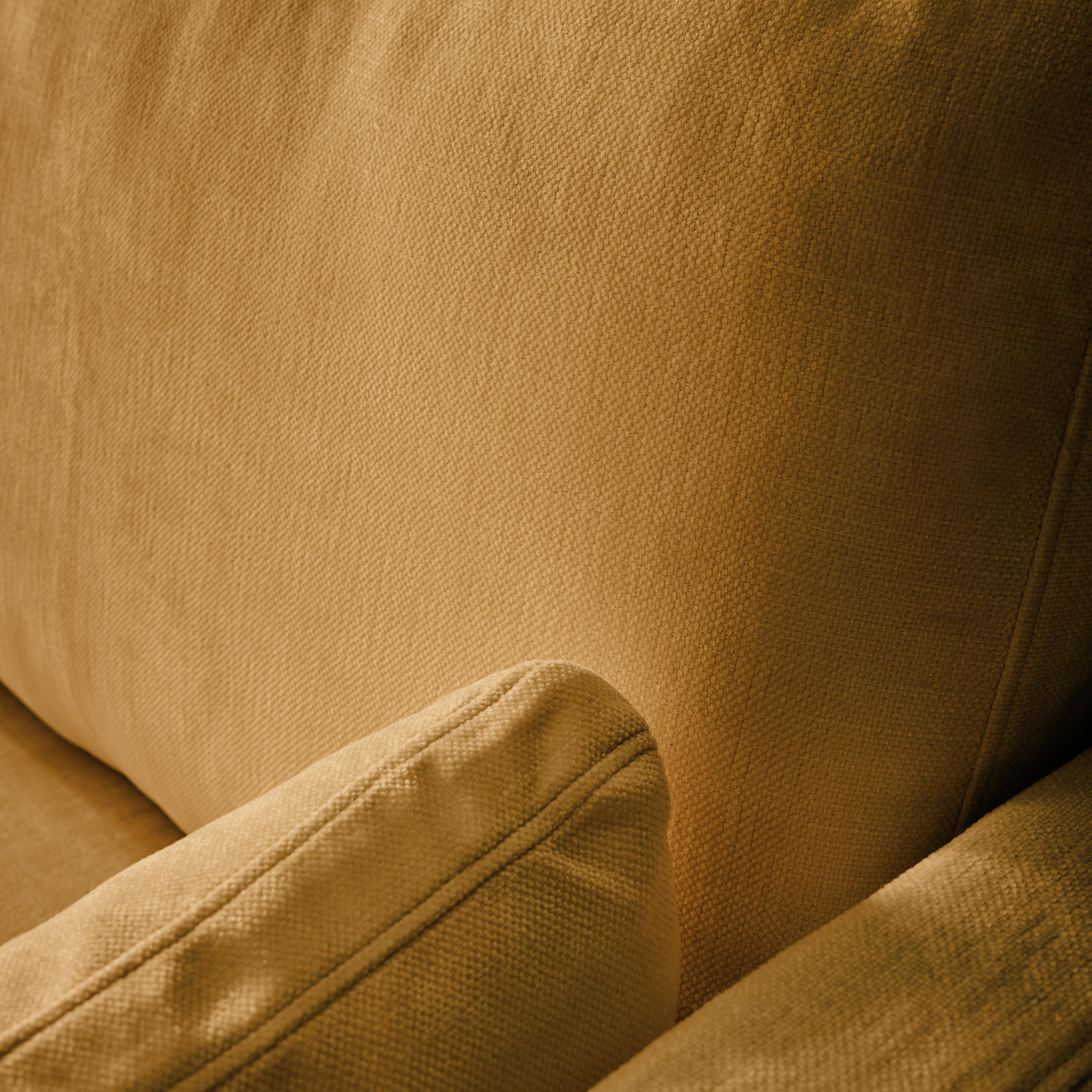 Dwuosobowa sofa z zdejmowanym pokrowcem, kolor ochra, dł. 198 x gł. 88 x wys. 85 cm – Neo,sweeek,Photo5