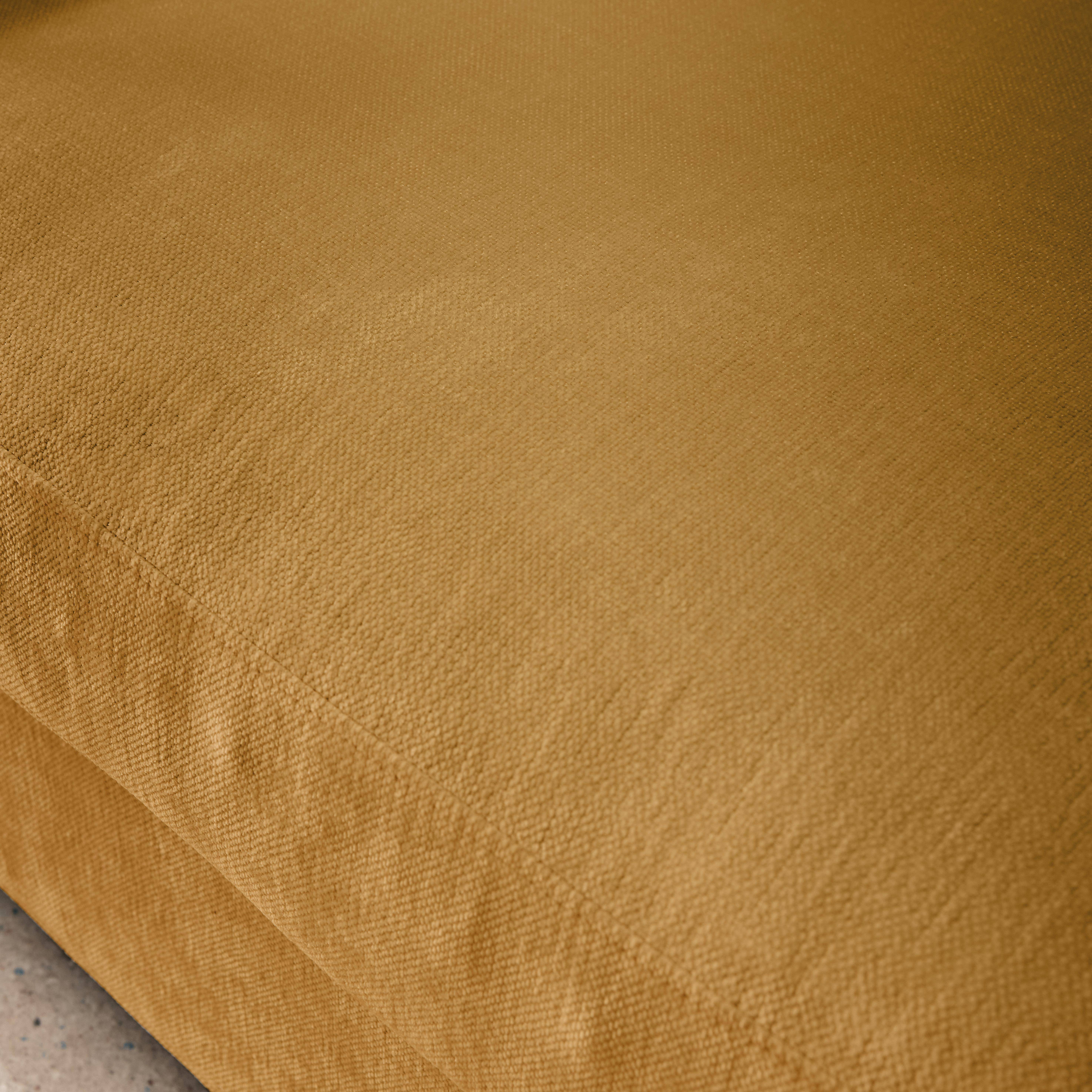 Dwuosobowa sofa z zdejmowanym pokrowcem, kolor ochra, dł. 198 x gł. 88 x wys. 85 cm – Neo,sweeek,Photo3