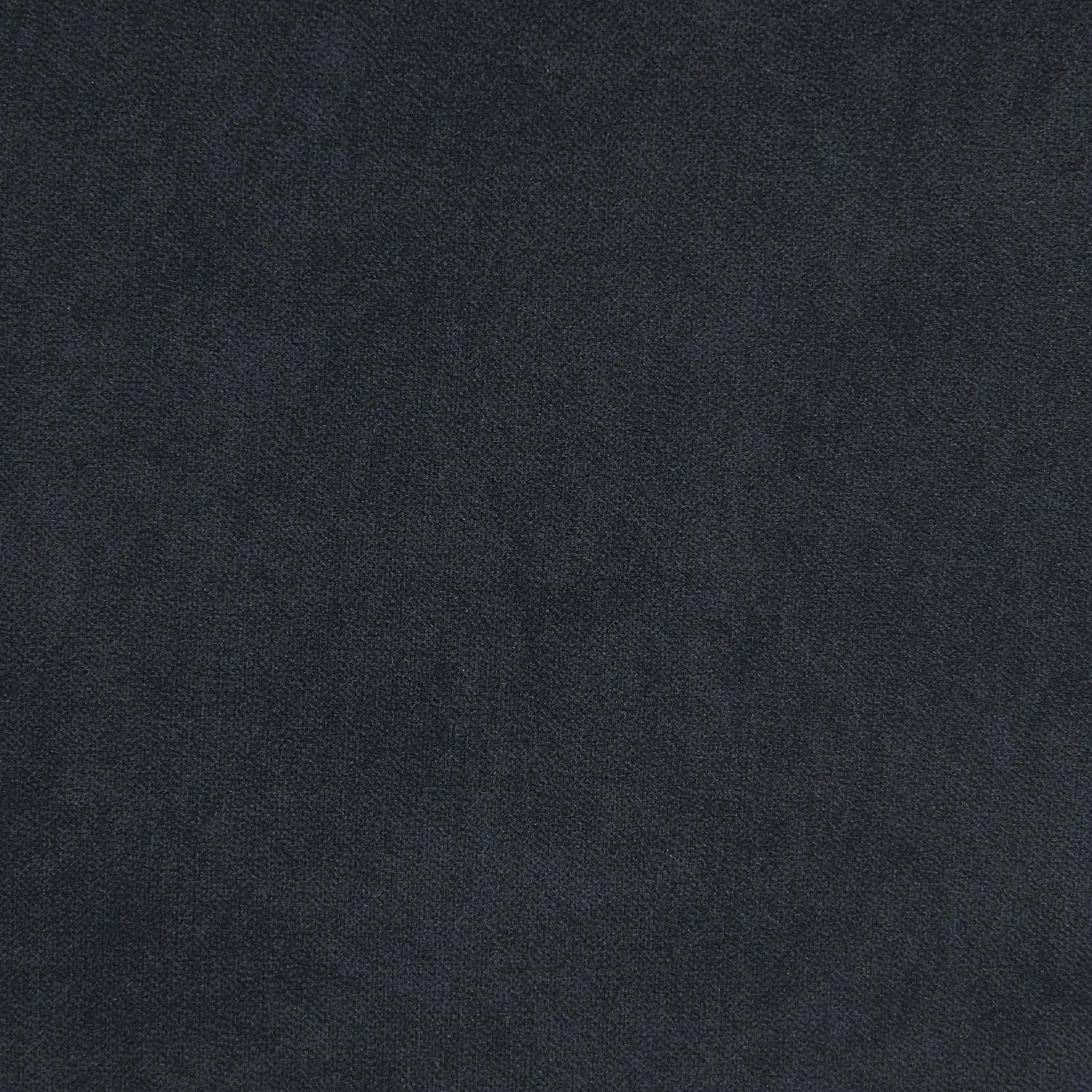 Fauteuil chauffeuse en velours style contemporain 2 places bleu foncé,sweeek,Photo7