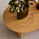 Wydłużony stolik kawowy z drewna kauczukowego z okleiną dębową – dł. 122 x szer. 65 x wys. 35 cm – Gabrielle Photo3 Wydłużony stolik kawowy z drewna kauczukowego z okleiną dębową – dł. 122 x szer. 65 x wys. 35 cm – Gabrielle Photo3