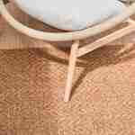 Set de 2 fauteuils de jardin avec table acier et rotin beige, 79x92x79cm - Narola Photo3 Set de 2 fauteuils de jardin avec table acier et rotin beige, 79x92x79cm - Narola Photo3