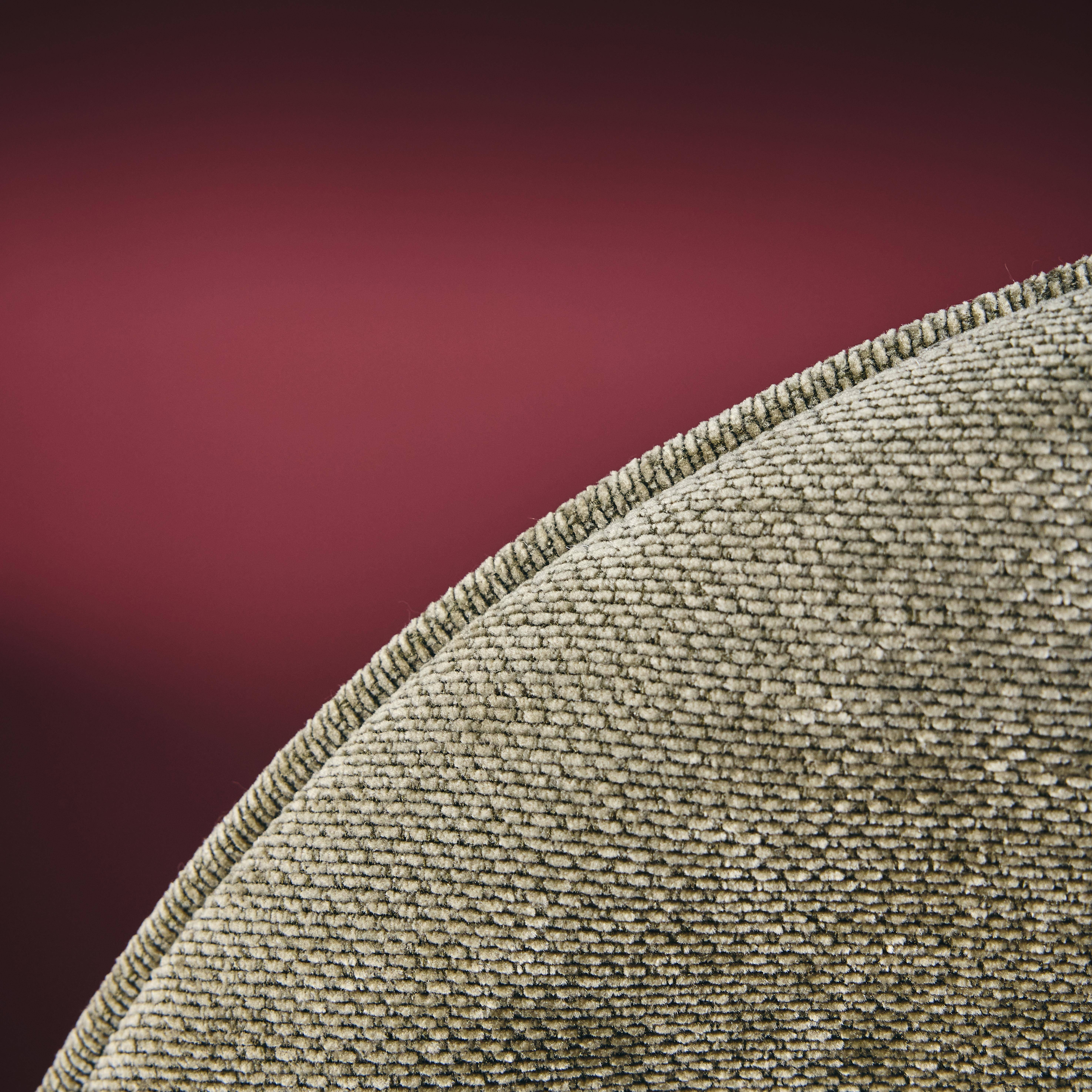 Verstelbare metalen en stoffen barstoel met zwarte basis (set van 2) kaki L 49 x B 49 x H 88.5-110cm - Abby Photo6