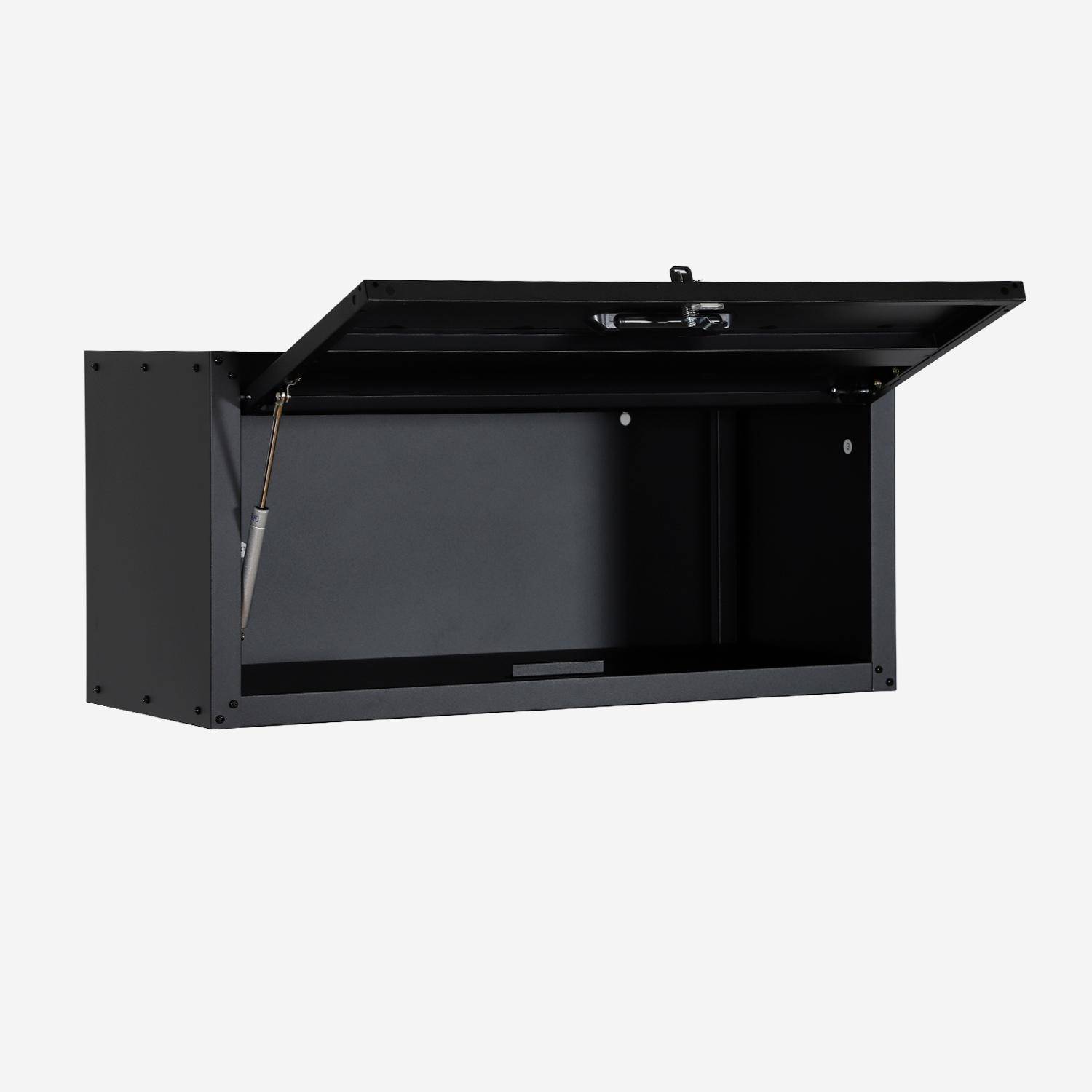 Lot de 2 meubles hauts de rangement pour garage Photo3