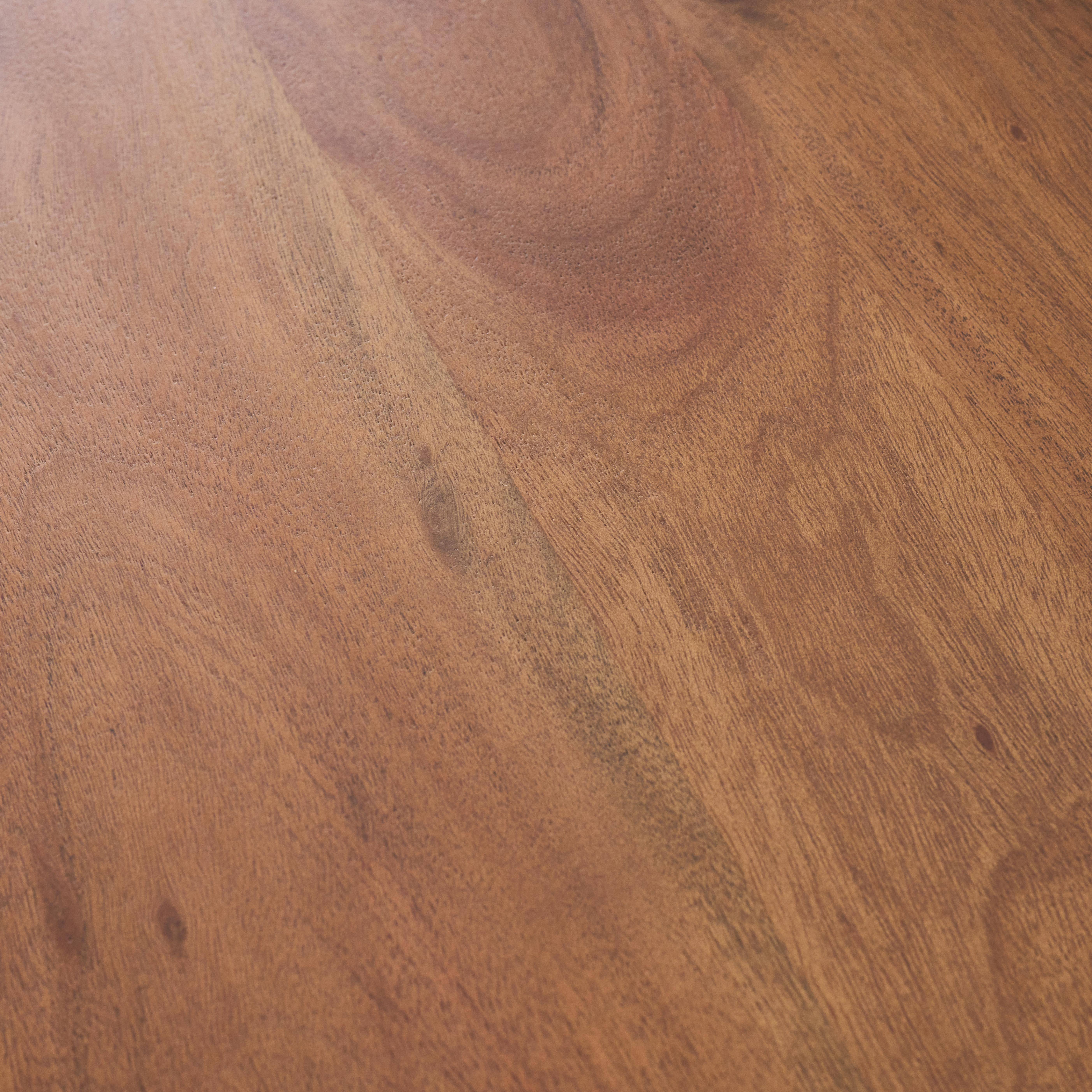 Exotic Acacia Wood Console, Dana, Walnut coloured, 120x30x75 cm Photo4