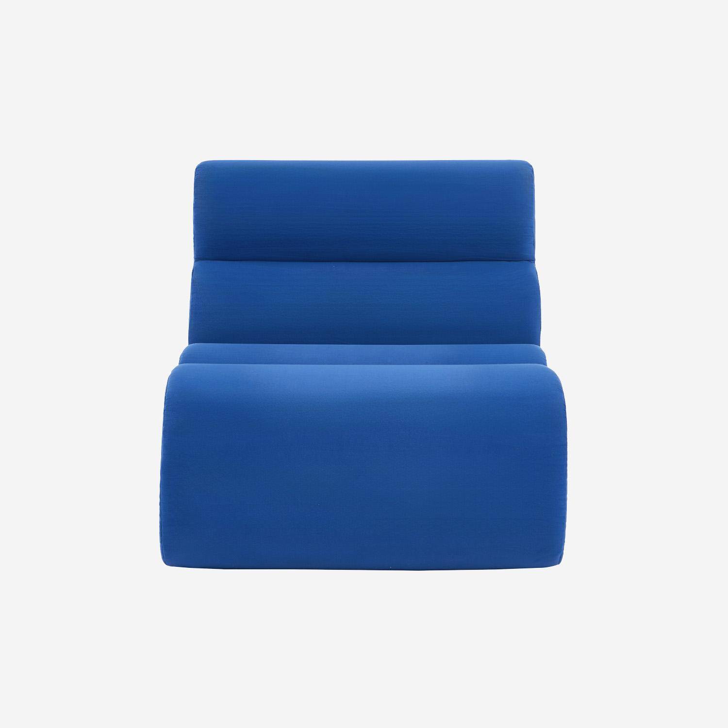 Sofá modular en tela simple, 2 plazas, Nova tela simple, 81x99x75 cm,sweeek,Photo3