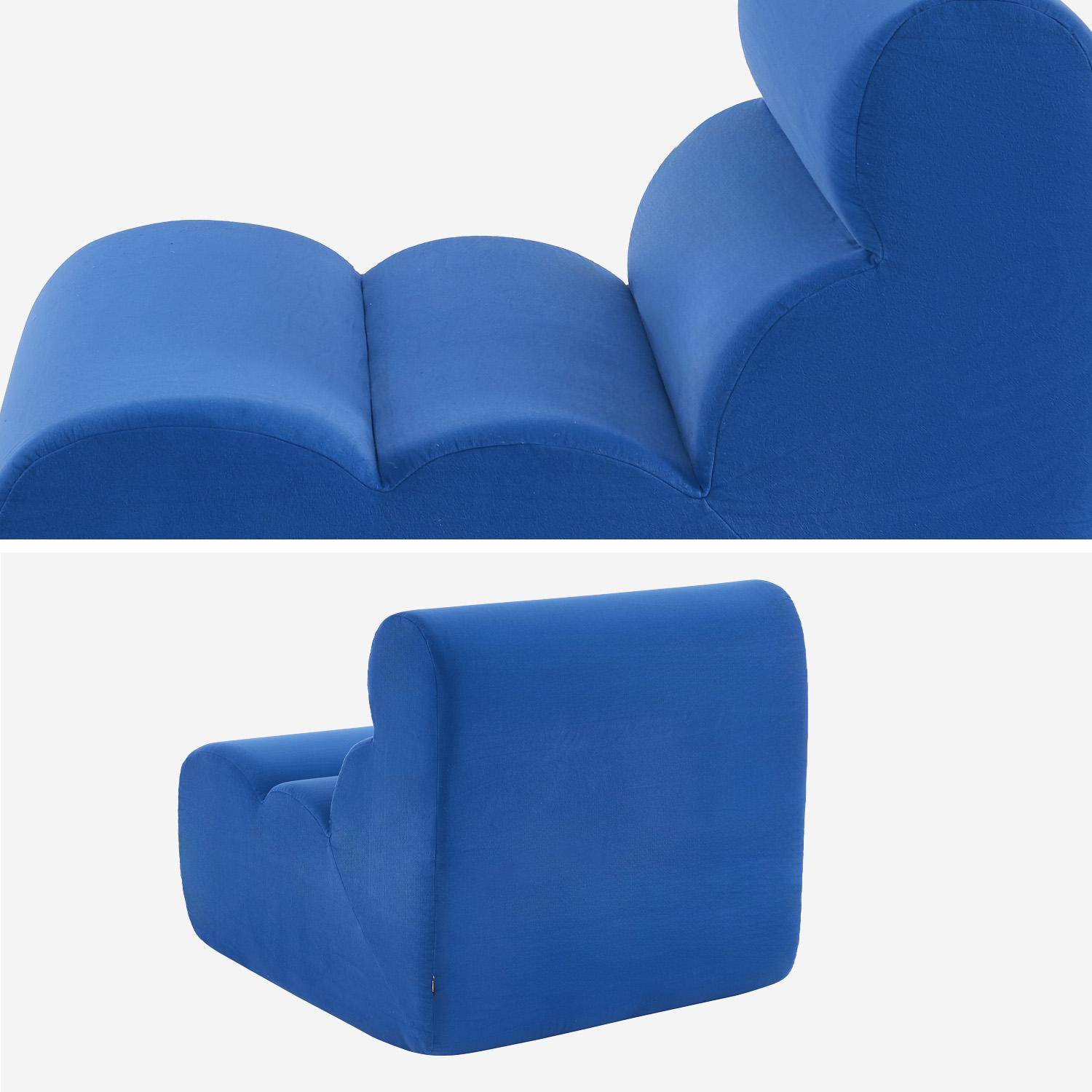 Sofá modular en tela simple, 2 plazas, Nova tela simple, 81x99x75 cm Photo4