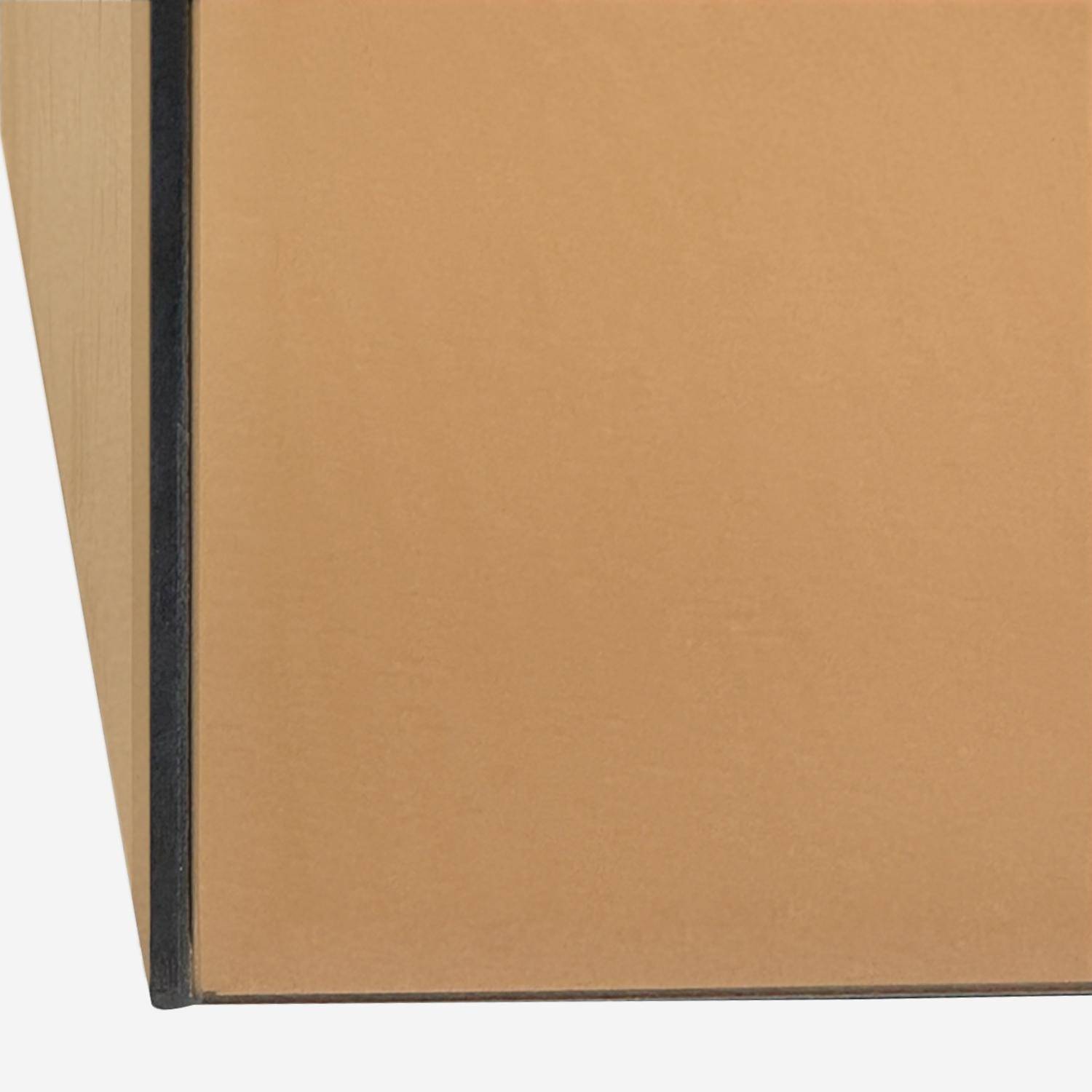 Mesa cúbica espejada, 35cm, Mirage, Ambre, 35x35x36 cm Photo2