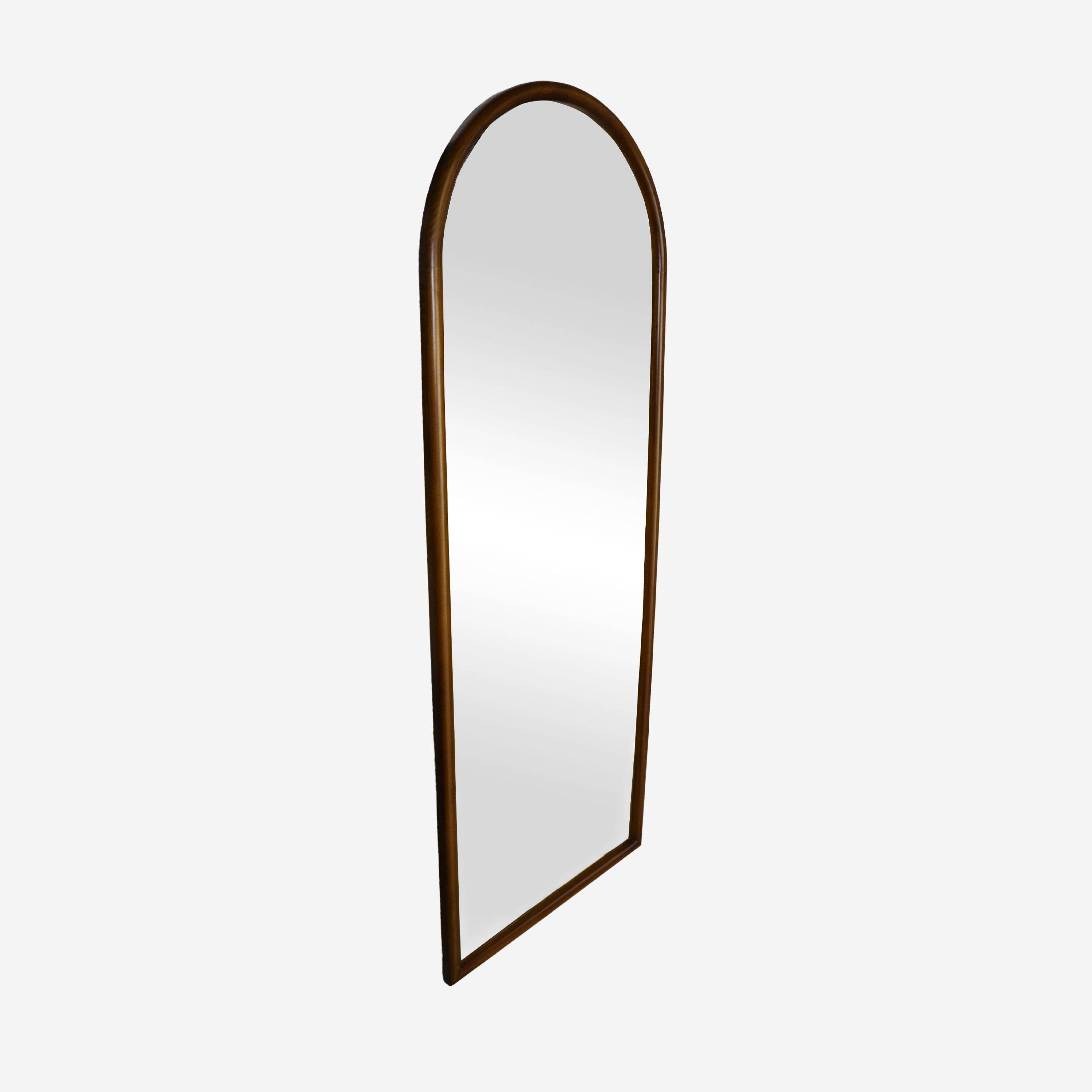 Miroir mural arche bois de pin 60 x 160cm | sweeek