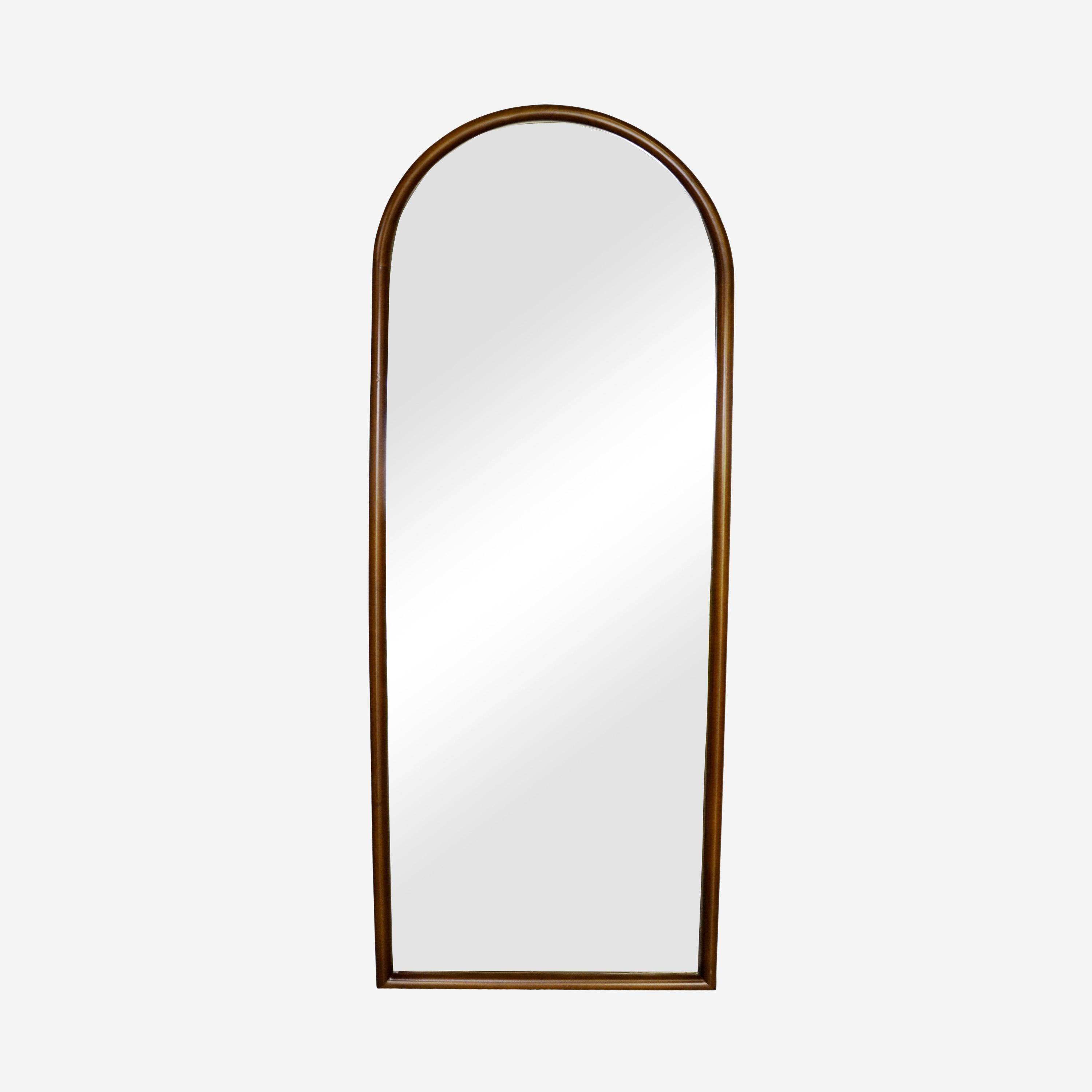 Miroir mural arche bois de pin 60 x 160cm Photo2