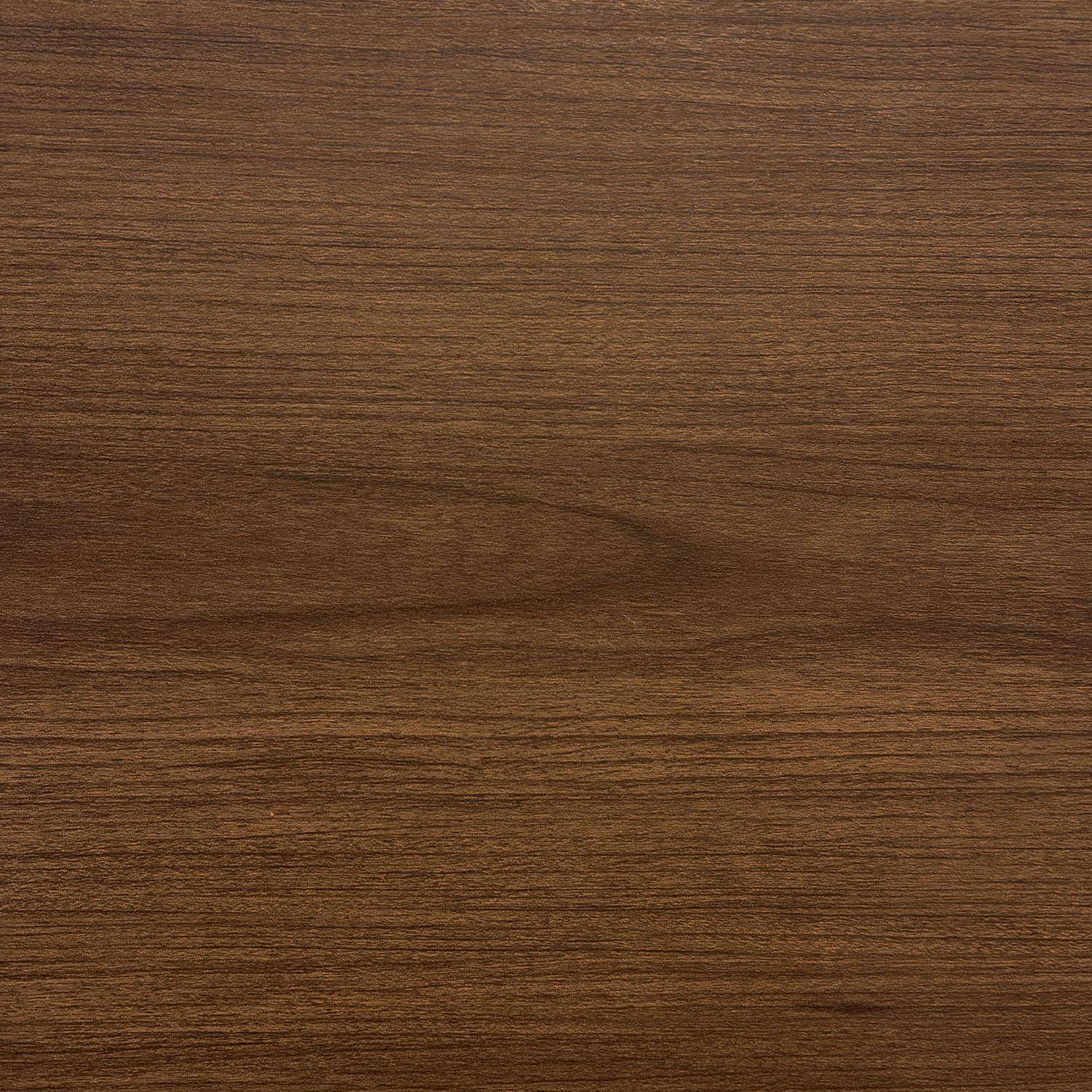 Nachtkastje walnoothoutlook vintage 2 lades L 40 x B 40 x H 50cm - Juliana,sweeek,Photo4