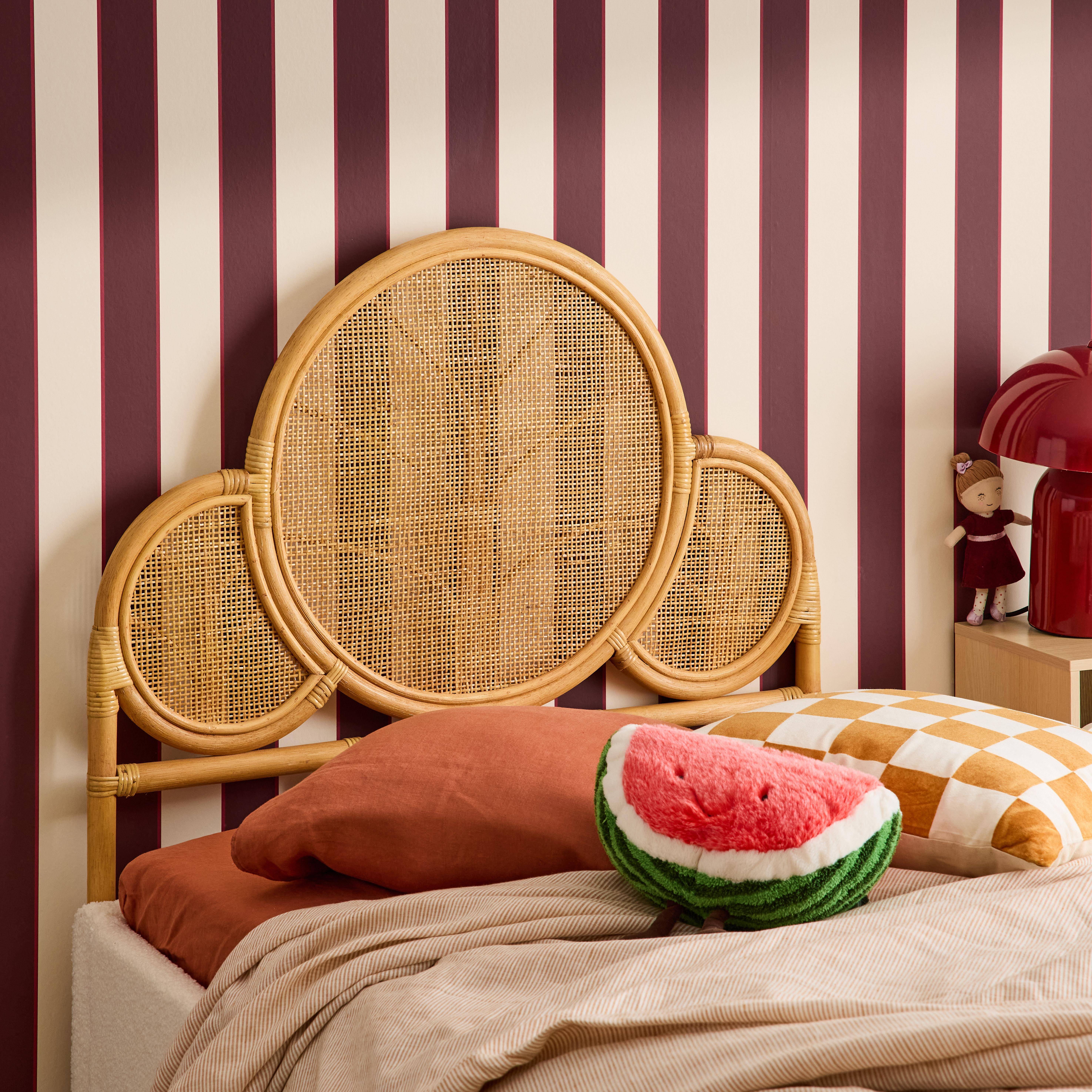 Cabeceira exótica de rattan, 90cm, Lior, Rotin naturel, 90x3x100 cm,sweeek,Photo2