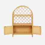 Bibliothèque enfant exotique rotin naturel - 70x30x106cm - Arlo Photo3 Bibliothèque enfant exotique rotin naturel - 70x30x106cm - Arlo Photo3