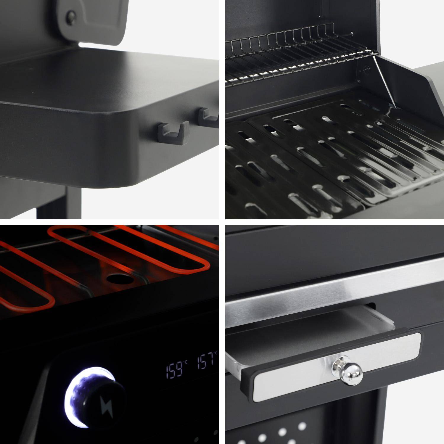 Haeger NEW ALABAMA Elektrische grill/elektrische grill, 2400 W, anti