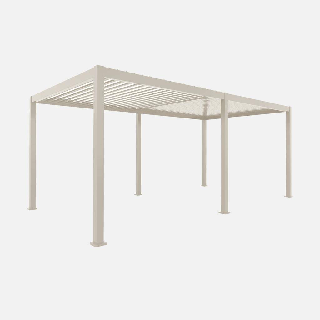 Bioklimatische Pergola mit Lamellendach Triomphe 3x6m beige,sweeek,Photo2