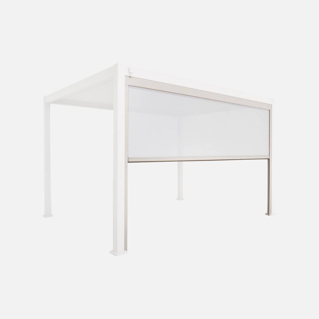 Store latéral 4m pour pergola bioclimatique Triomphe beige