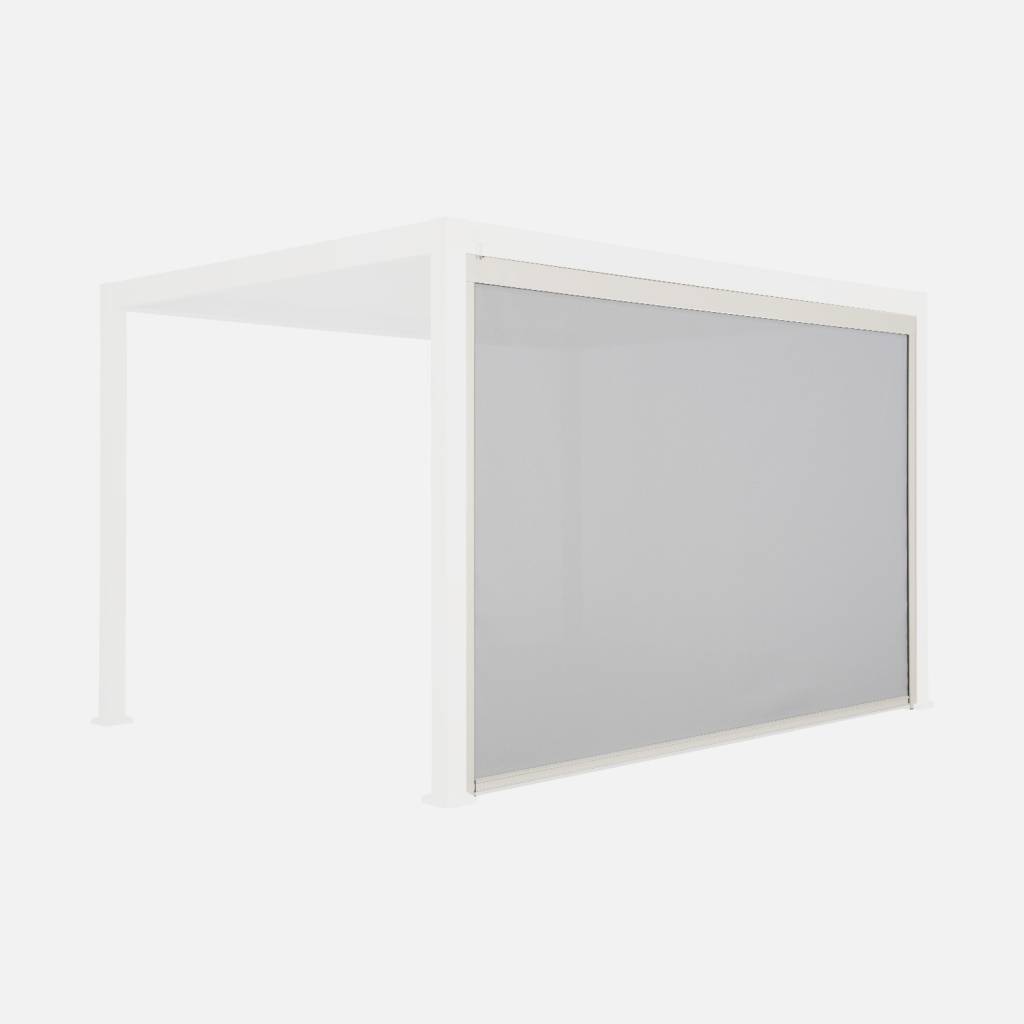 Markise 4m für Pergola Triomphe 3x4m Aluminium und Textilene beige