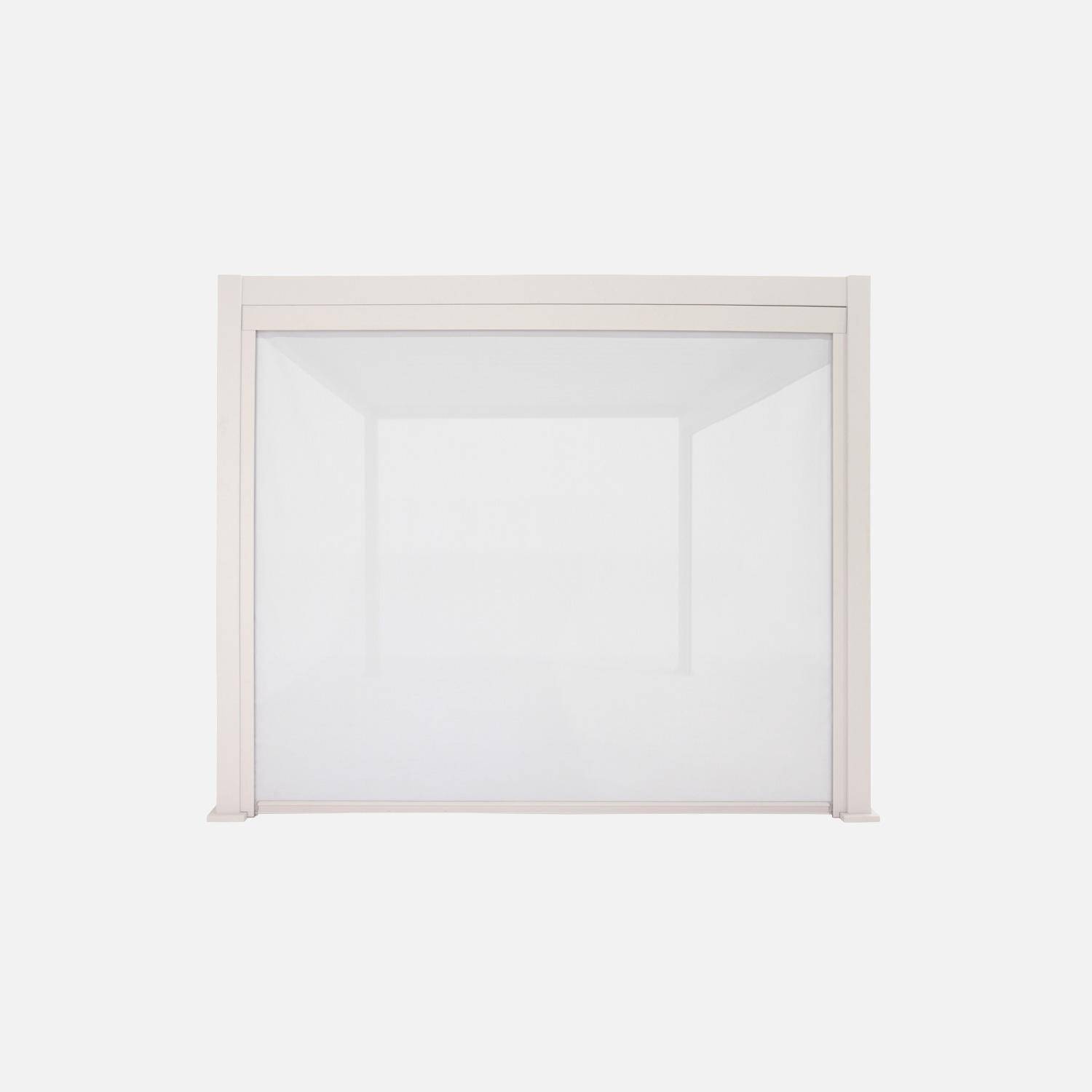 Markise 3m für bioklimatische Pergola - Triomphe - Aluminium und Textilene, beige Photo4